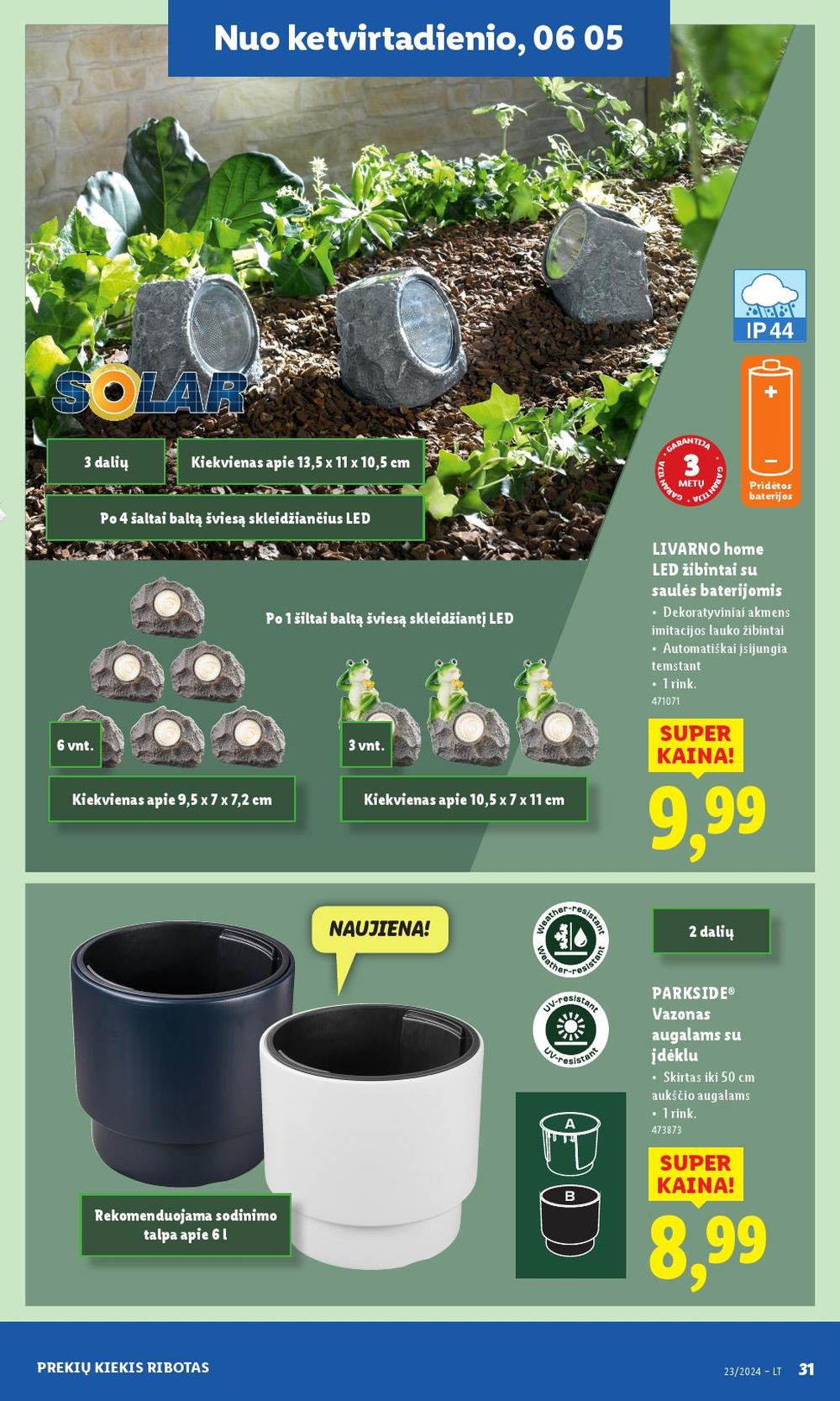 lidl - LIDL - Ne maisto prekių pasiūlymai (2025 06 02 - 2025 06 08) - page: 31