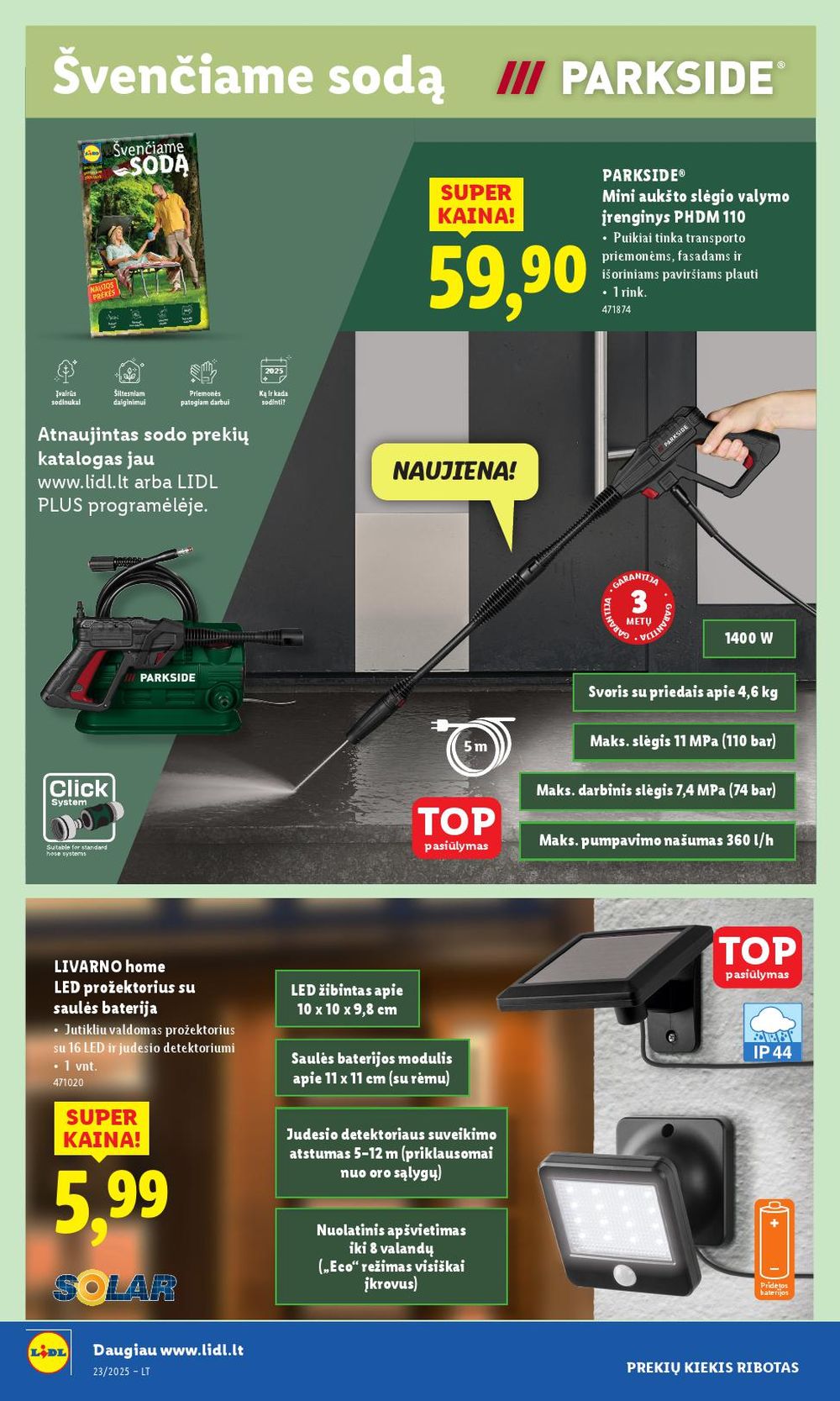 lidl - LIDL - Ne maisto prekių pasiūlymai (2025 06 02 - 2025 06 08) - page: 24