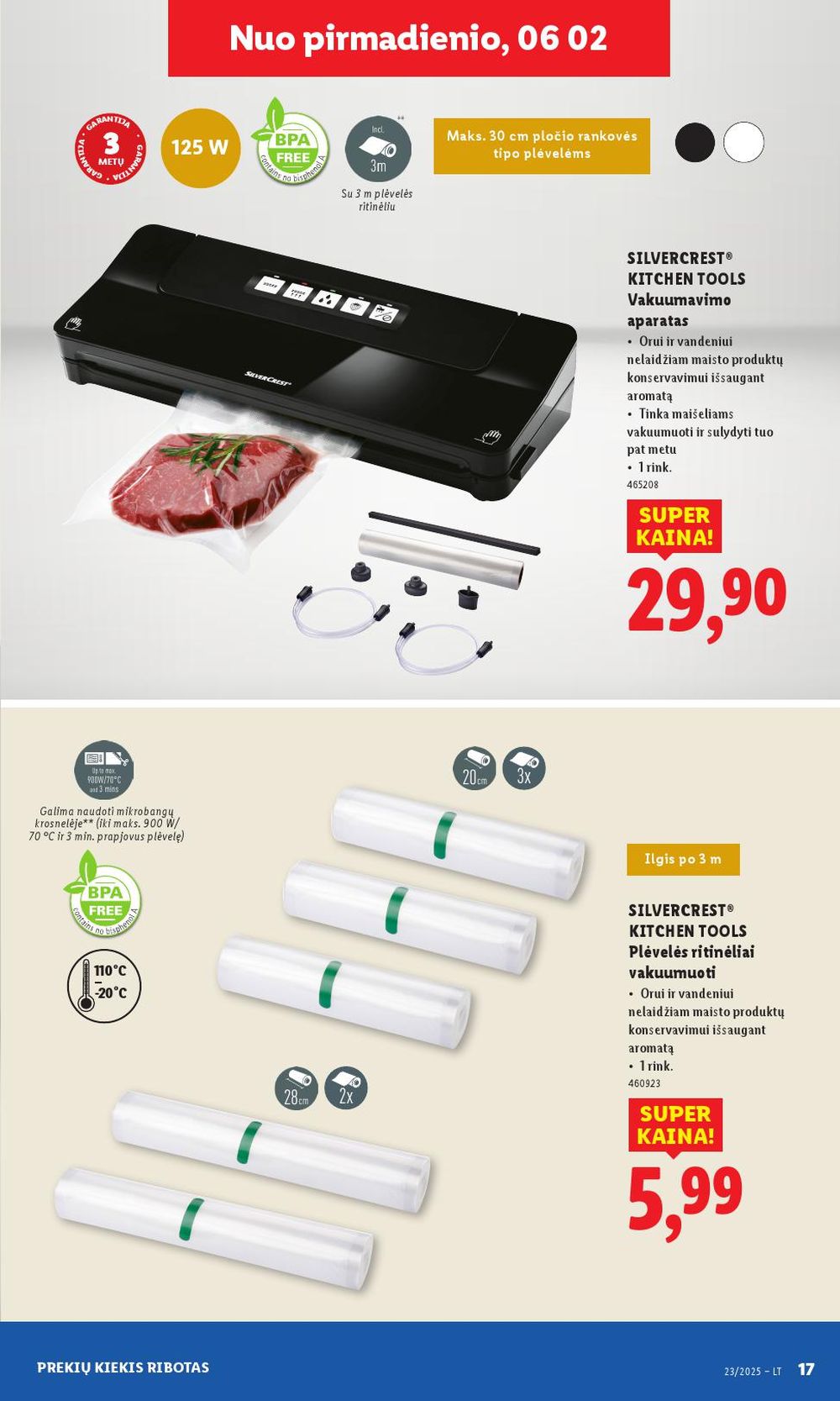 lidl - LIDL - Ne maisto prekių pasiūlymai (2025 06 02 - 2025 06 08) - page: 17