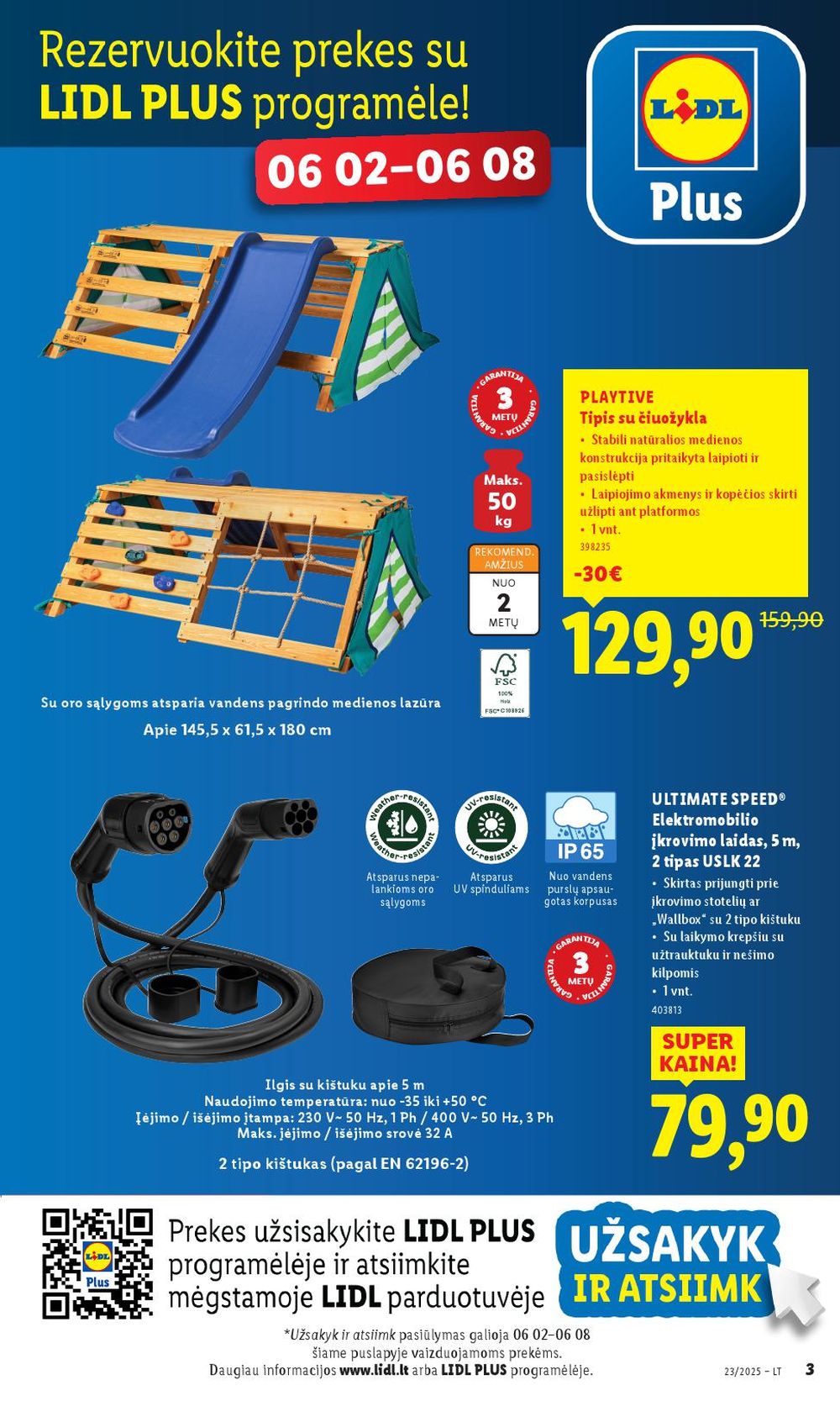 lidl - LIDL - Ne maisto prekių pasiūlymai (2025 06 02 - 2025 06 08) - page: 3
