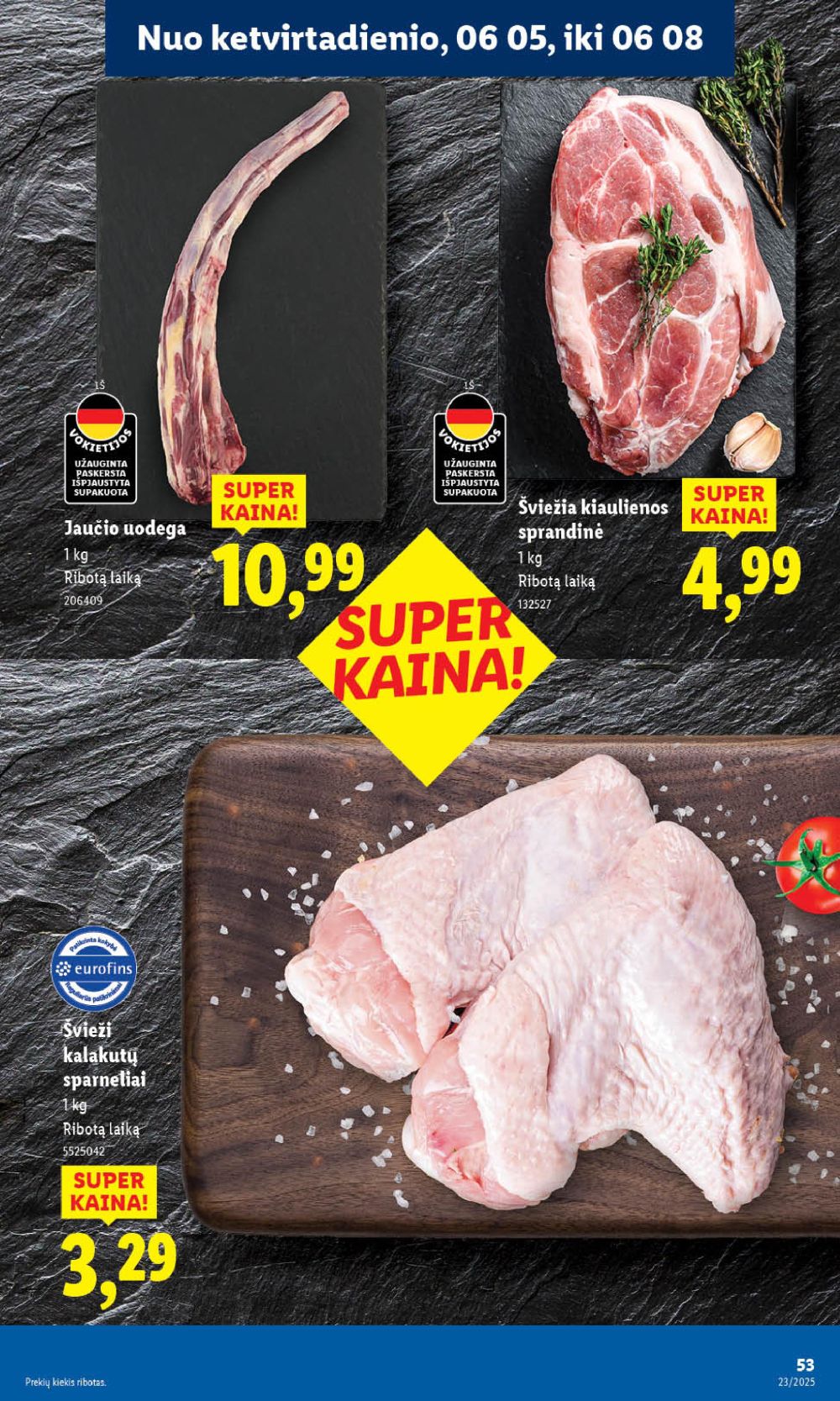 lidl - LIDL - Maisto prekių pasiūlymai (2025 06 05 - 2025 06 08) - page: 7