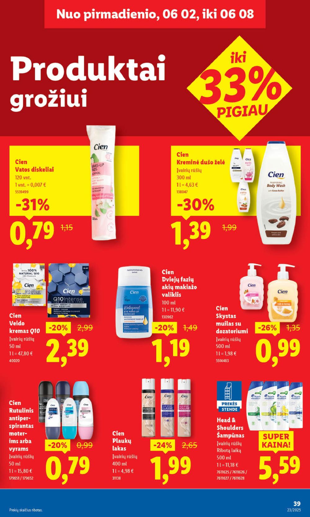 lidl - LIDL - Maisto prekių pasiūlymai (2025 06 05 - 2025 06 08) - page: 55