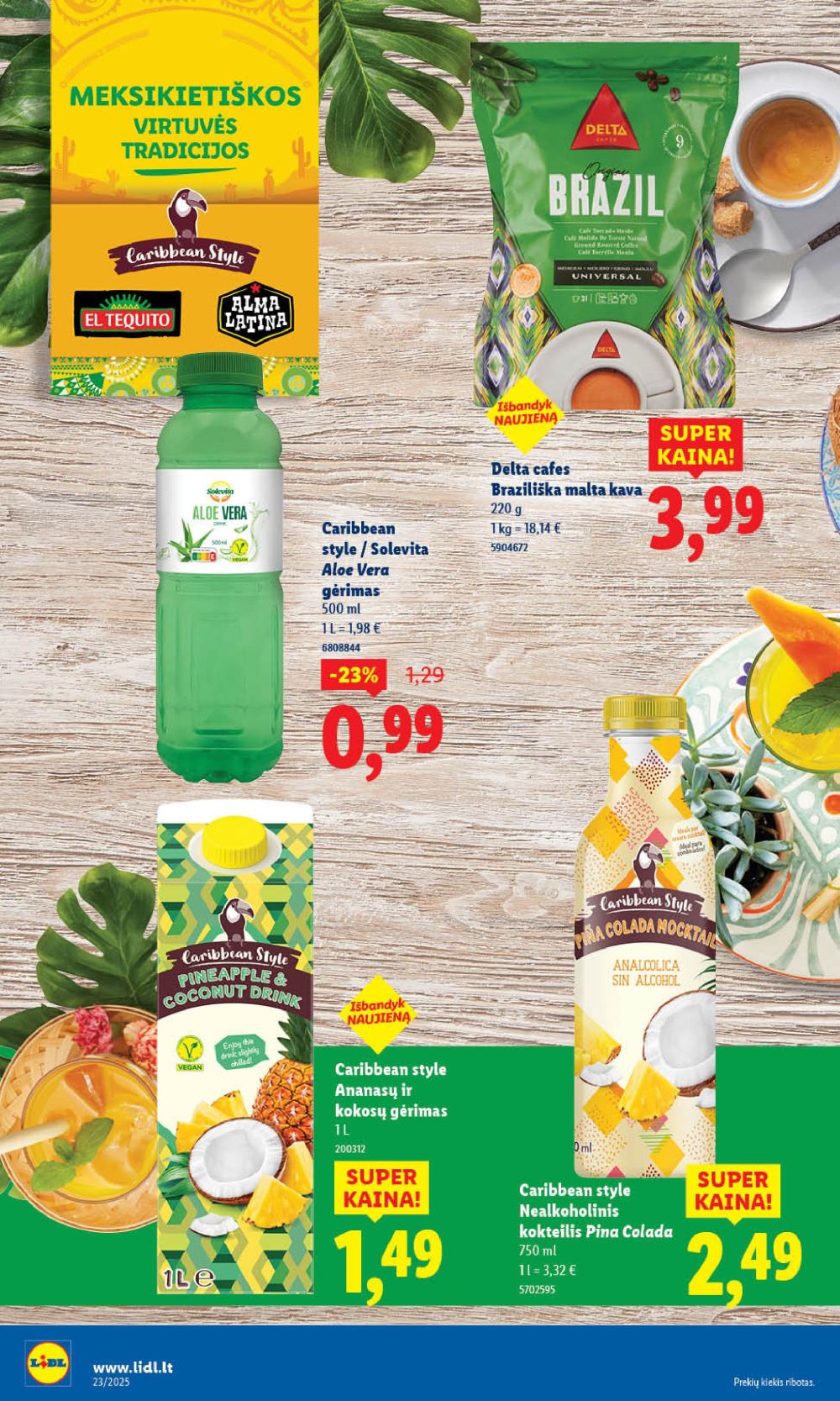 lidl - LIDL - Maisto prekių pasiūlymai (2025 06 05 - 2025 06 08) - page: 36