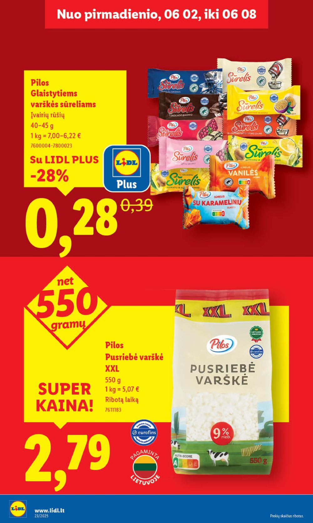 lidl - LIDL - Maisto prekių pasiūlymai (2025 06 05 - 2025 06 08) - page: 40