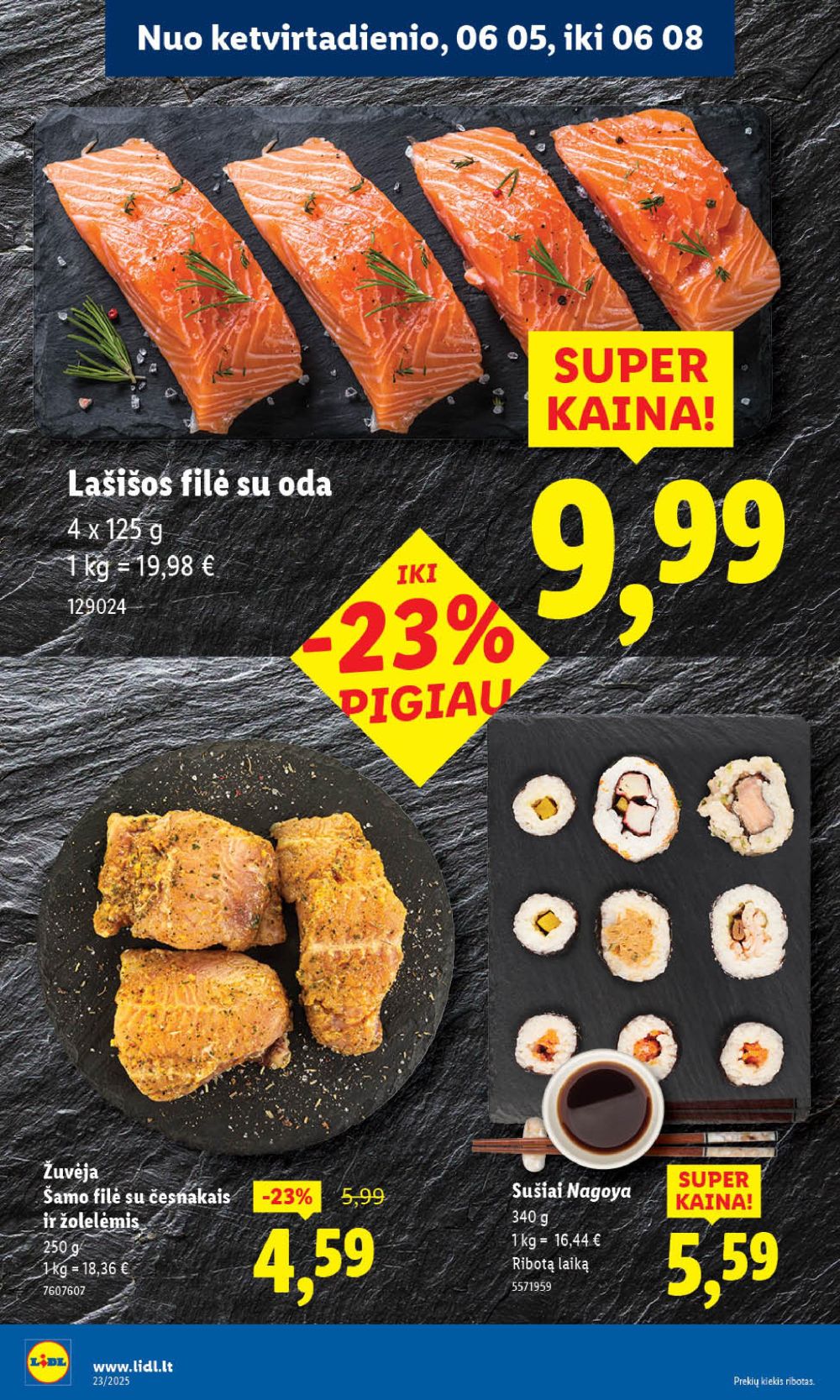 lidl - LIDL - Maisto prekių pasiūlymai (2025 06 05 - 2025 06 08) - page: 6