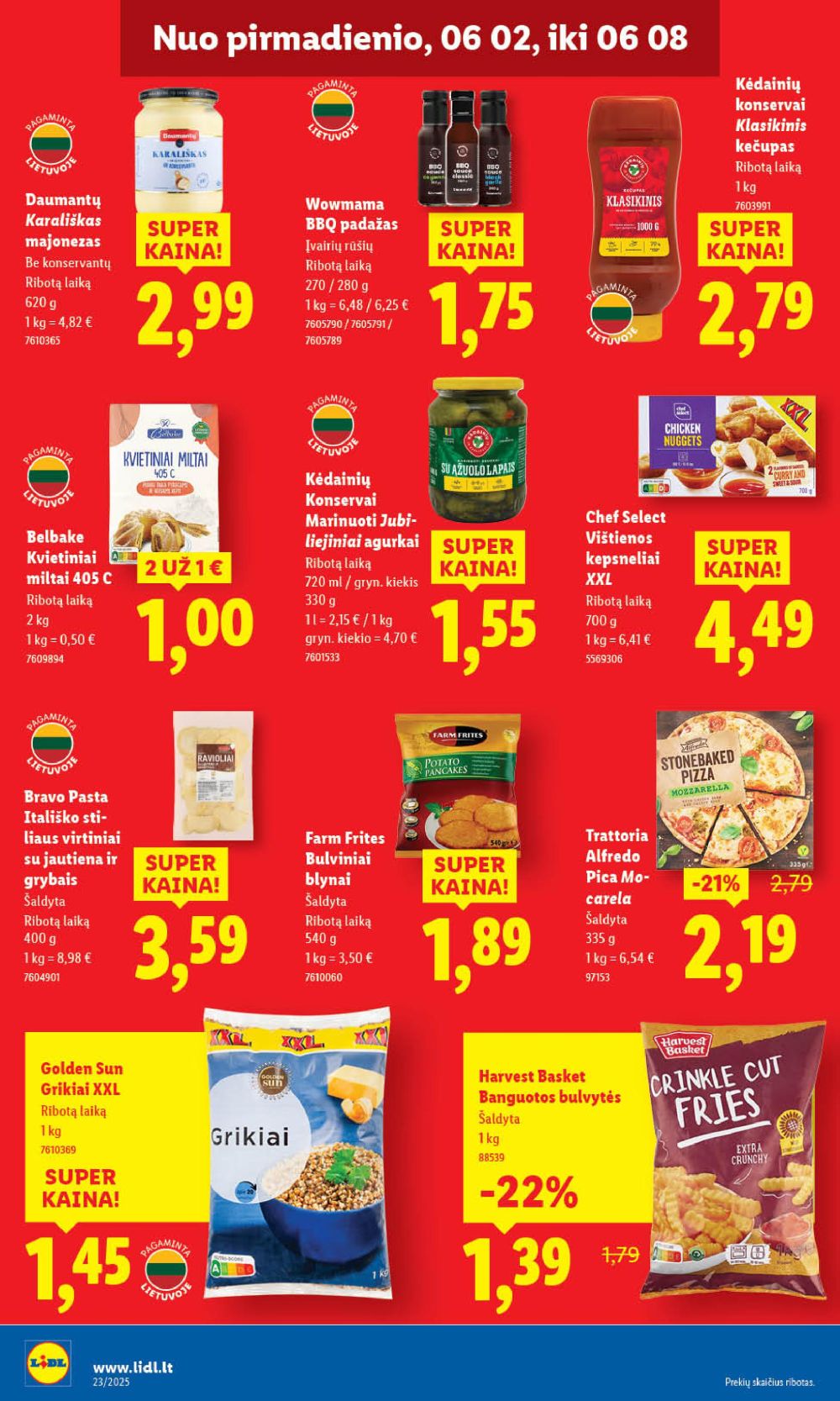 lidl - LIDL - Maisto prekių pasiūlymai (2025 06 05 - 2025 06 08) - page: 54
