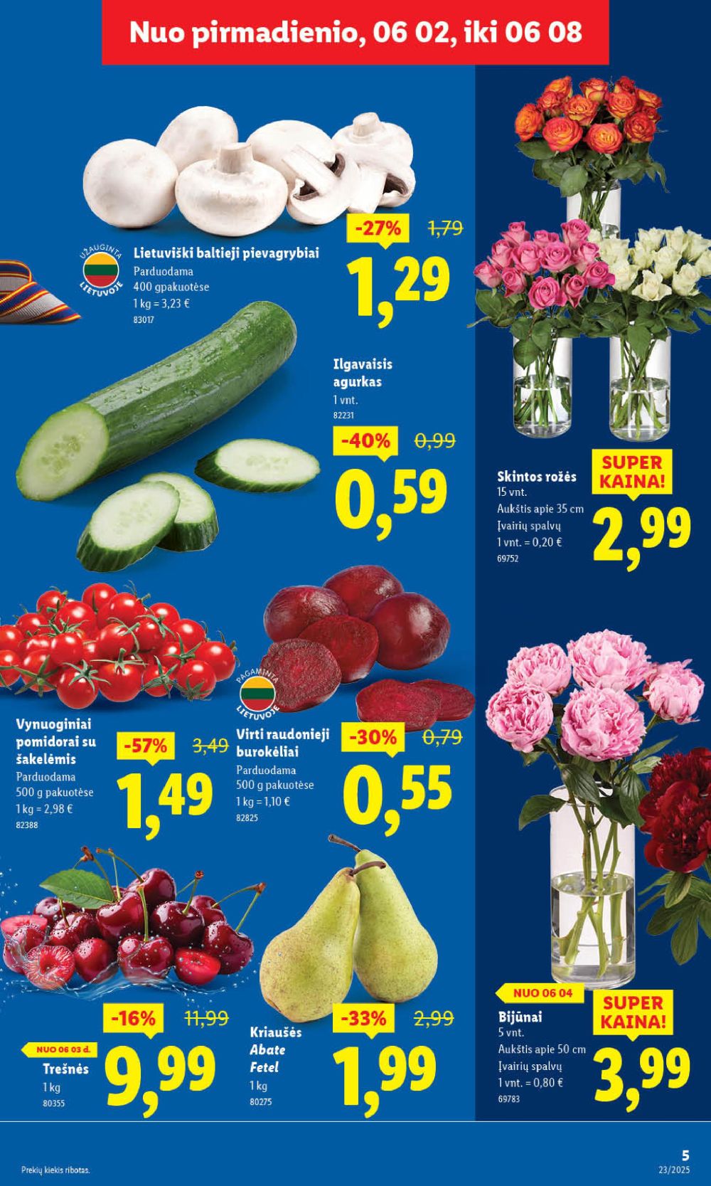 lidl - LIDL - Maisto prekių pasiūlymai (2025 06 05 - 2025 06 08) - page: 15