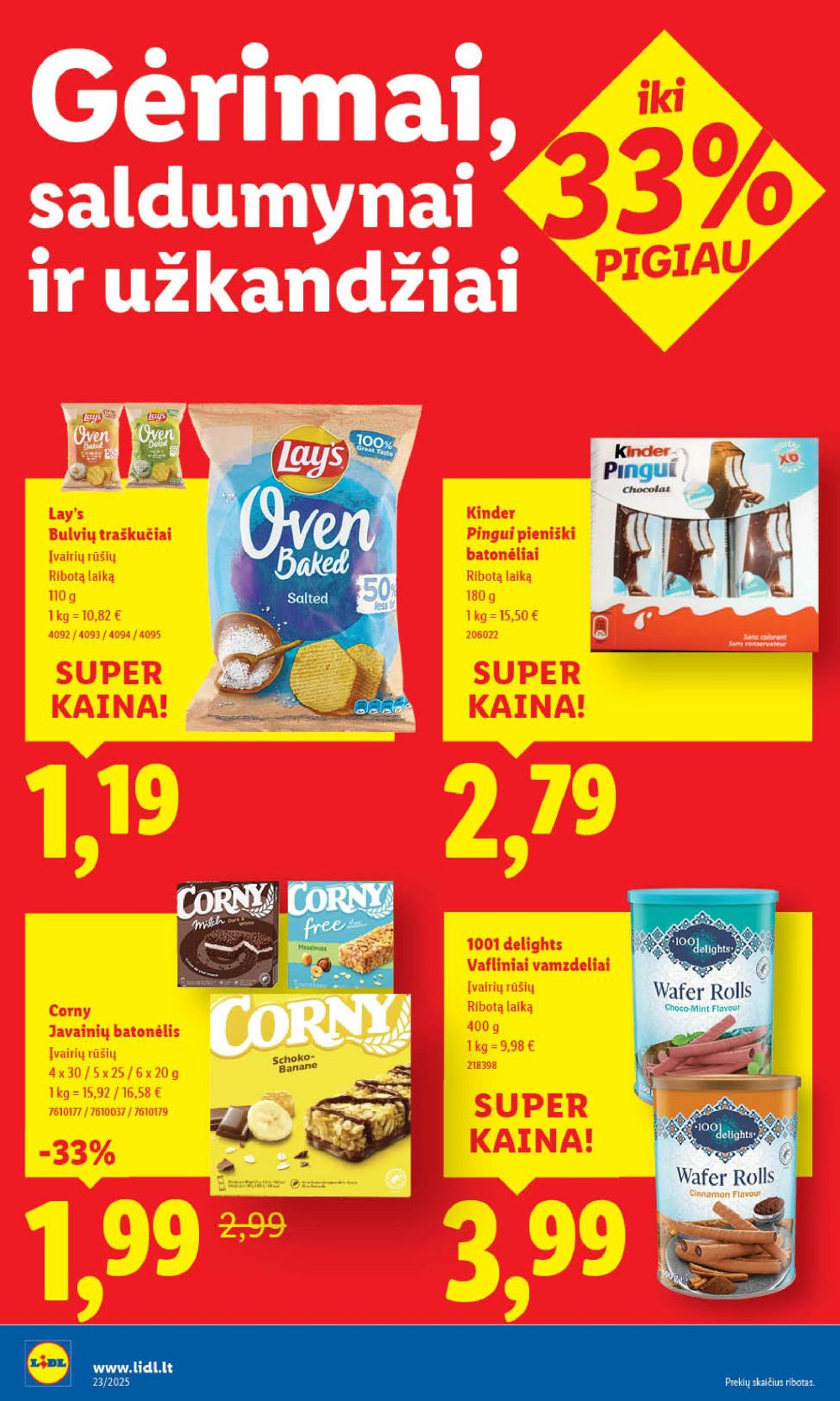 lidl - LIDL - Maisto prekių pasiūlymai (2025 06 05 - 2025 06 08) - page: 48