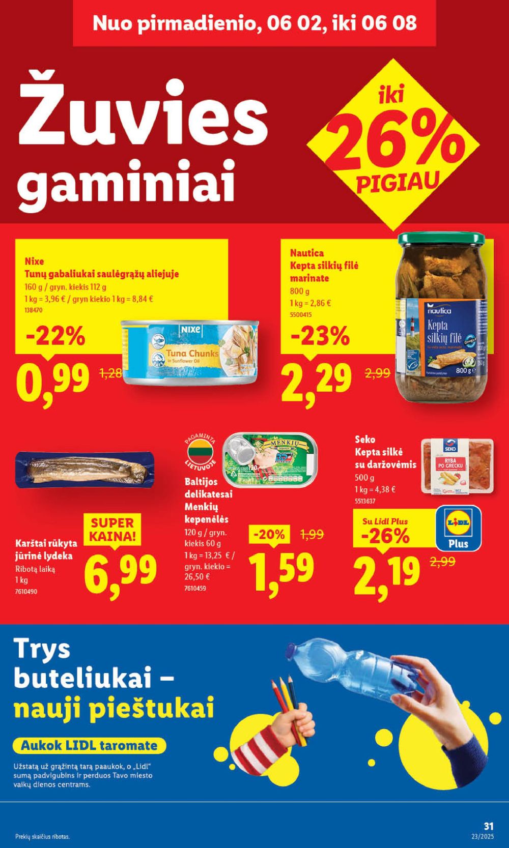lidl - LIDL - Maisto prekių pasiūlymai (2025 06 05 - 2025 06 08) - page: 47