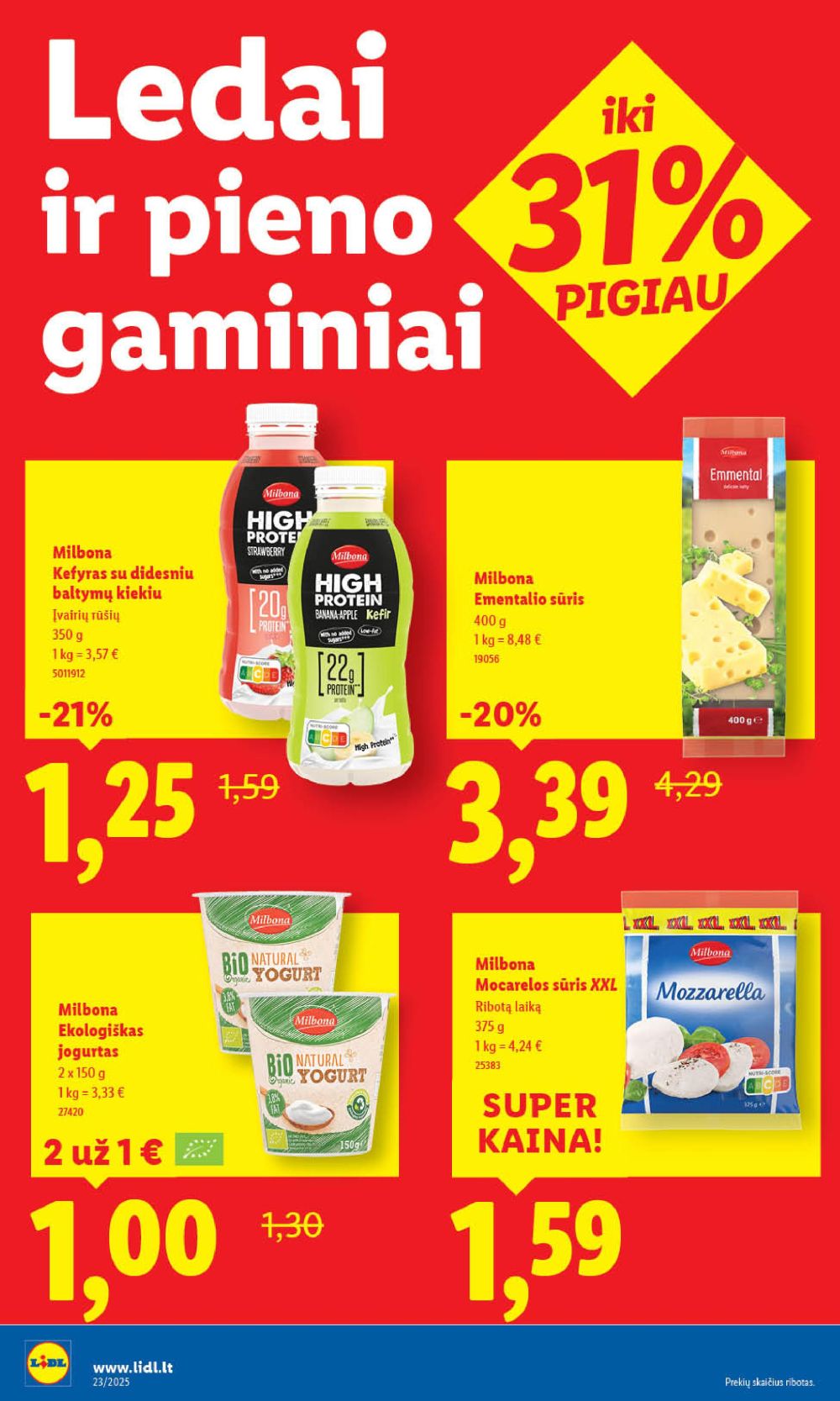 lidl - LIDL - Maisto prekių pasiūlymai (2025 06 05 - 2025 06 08) - page: 44
