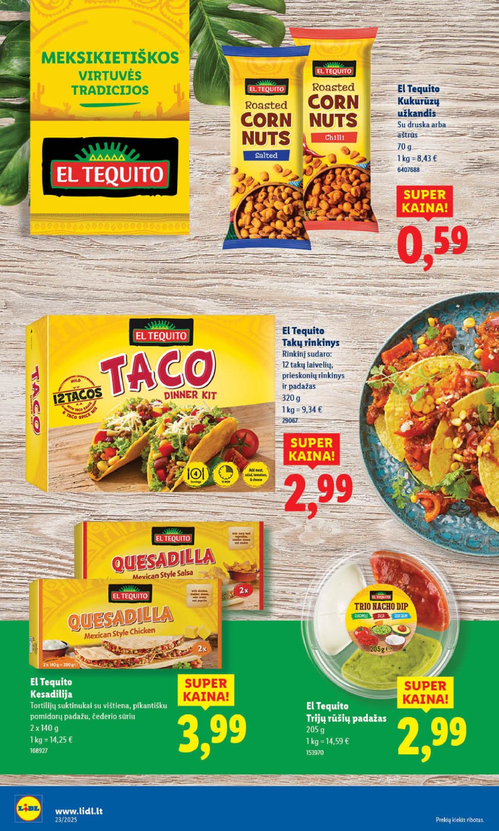 lidl - LIDL - Maisto prekių pasiūlymai (2025 06 05 - 2025 06 08) - page: 32