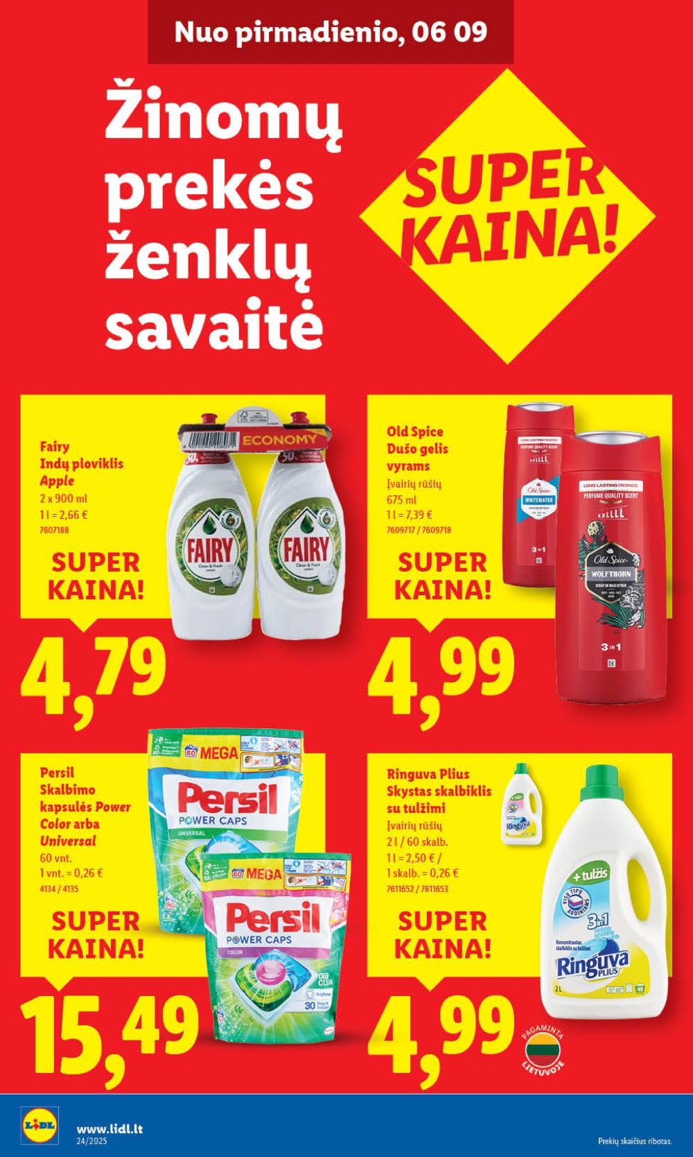 lidl - LIDL - Maisto prekių pasiūlymai (2025 06 09 - 2025 06 15) - page: 30