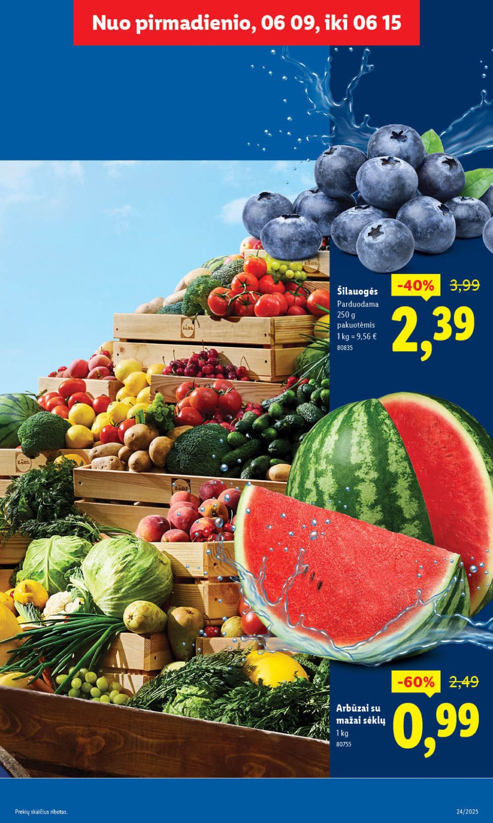 lidl - LIDL - Maisto prekių pasiūlymai (2025 06 09 - 2025 06 15) - page: 3