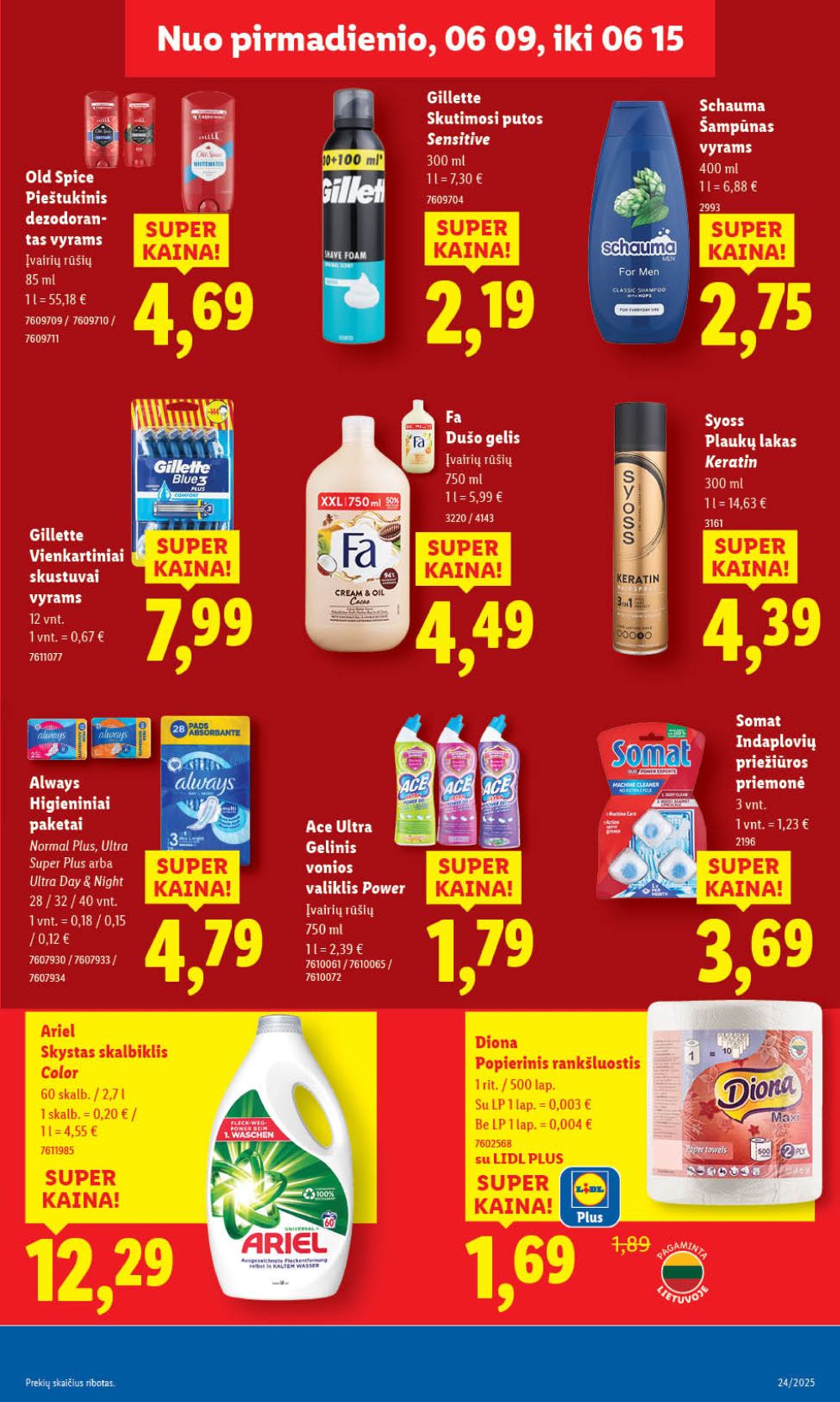 lidl - LIDL - Maisto prekių pasiūlymai (2025 06 09 - 2025 06 15) - page: 31