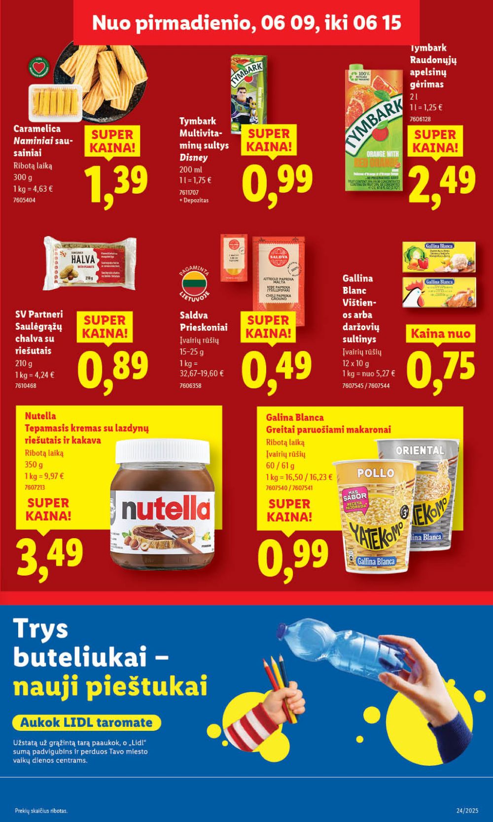 lidl - LIDL - Maisto prekių pasiūlymai (2025 06 09 - 2025 06 15) - page: 35