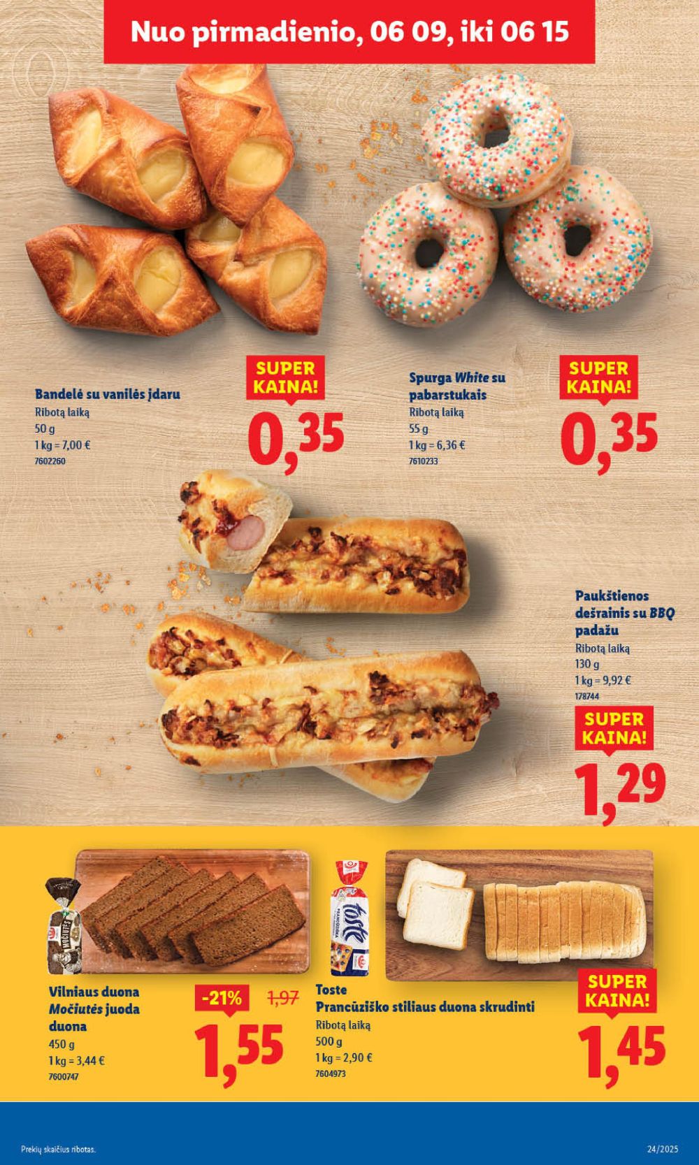 lidl - LIDL - Maisto prekių pasiūlymai (2025 06 12 - 2025 06 15) - page: 15 lidl - LIDL - Maisto prekių pasiūlymai (2025 06 12 - 2025 06 15) - page: 15