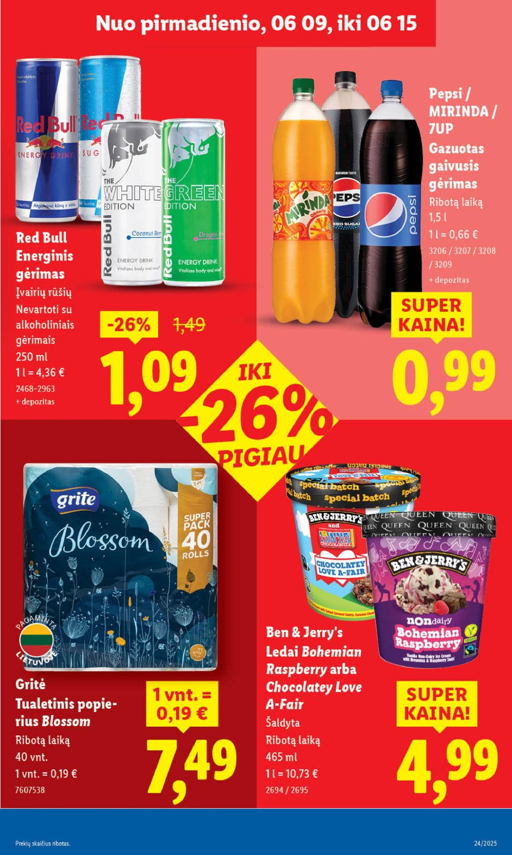 lidl - LIDL - Maisto prekių pasiūlymai (2025 06 12 - 2025 06 15) - page: 29 lidl - LIDL - Maisto prekių pasiūlymai (2025 06 12 - 2025 06 15) - page: 29