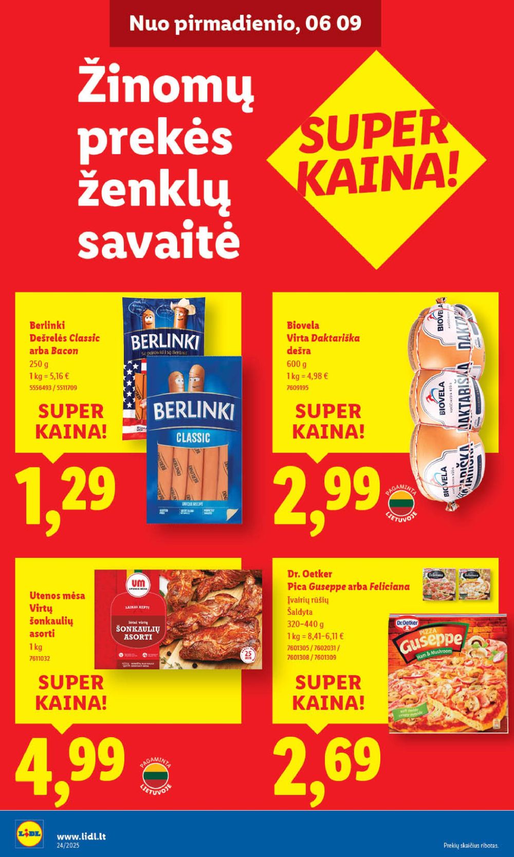 lidl - LIDL - Maisto prekių pasiūlymai (2025 06 12 - 2025 06 15) - page: 32 lidl - LIDL - Maisto prekių pasiūlymai (2025 06 12 - 2025 06 15) - page: 32