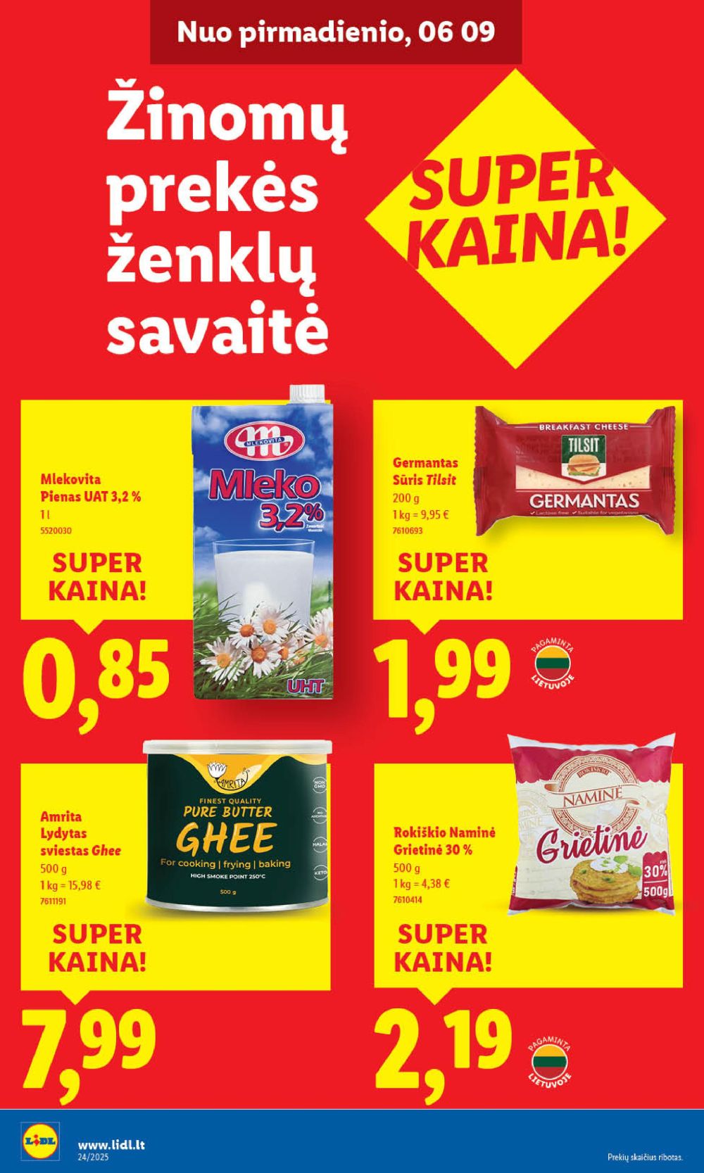 lidl - LIDL - Maisto prekių pasiūlymai (2025 06 12 - 2025 06 15) - page: 34 lidl - LIDL - Maisto prekių pasiūlymai (2025 06 12 - 2025 06 15) - page: 34