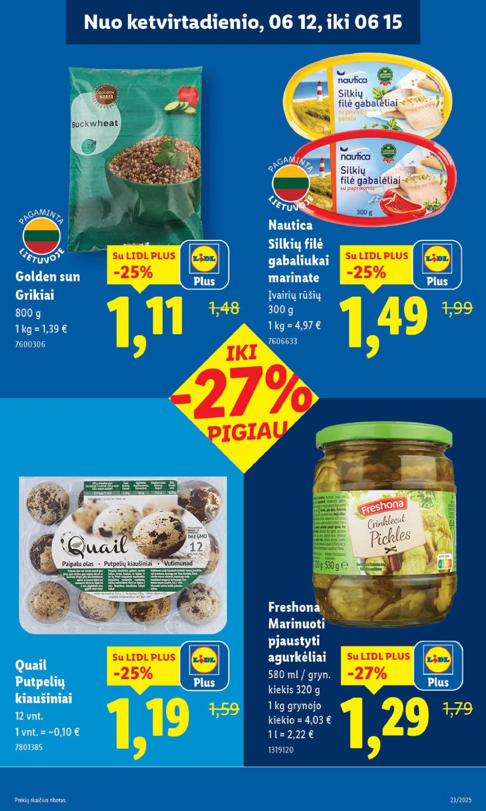 lidl - LIDL - Maisto prekių pasiūlymai (2025 06 12 - 2025 06 15) - page: 9 lidl - LIDL - Maisto prekių pasiūlymai (2025 06 12 - 2025 06 15) - page: 9
