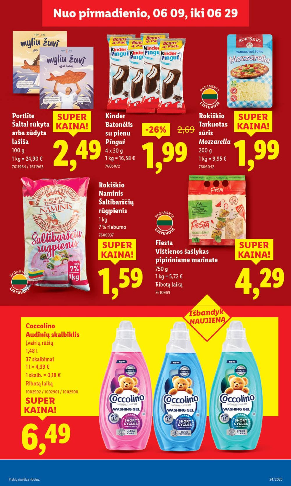lidl - LIDL - Maisto prekių pasiūlymai (2025 06 12 - 2025 06 15) - page: 31 lidl - LIDL - Maisto prekių pasiūlymai (2025 06 12 - 2025 06 15) - page: 31
