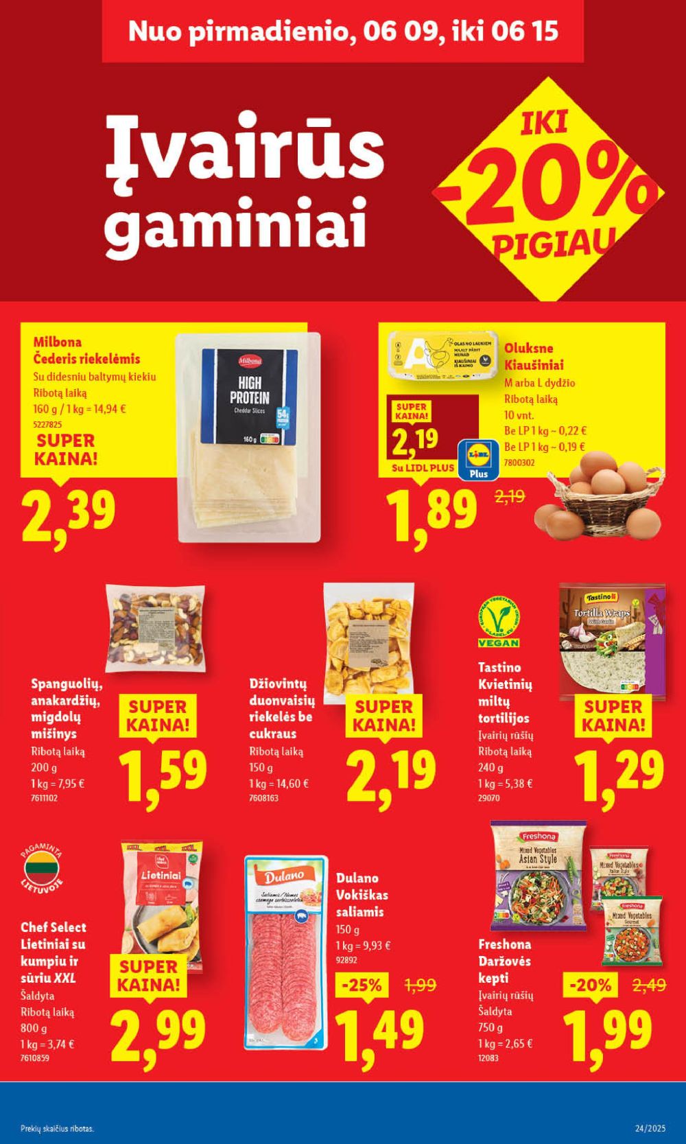 lidl - LIDL - Maisto prekių pasiūlymai (2025 06 12 - 2025 06 15) - page: 41 lidl - LIDL - Maisto prekių pasiūlymai (2025 06 12 - 2025 06 15) - page: 41