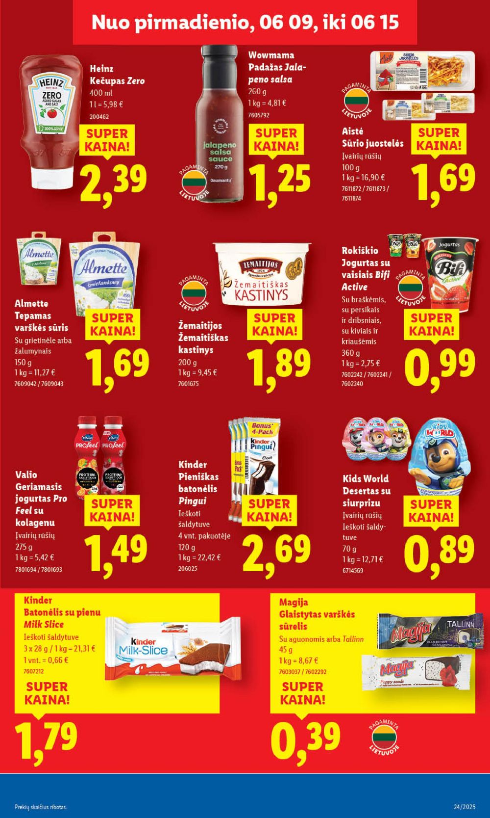 lidl - LIDL - Maisto prekių pasiūlymai (2025 06 12 - 2025 06 15) - page: 35 lidl - LIDL - Maisto prekių pasiūlymai (2025 06 12 - 2025 06 15) - page: 35