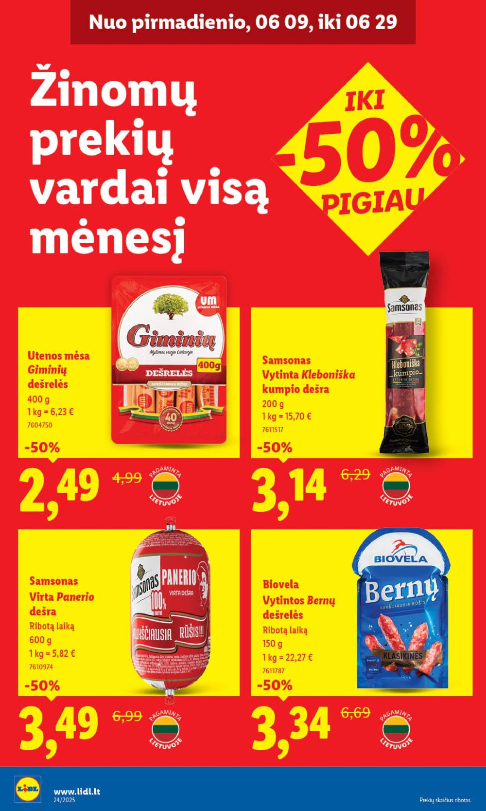lidl - LIDL - Maisto prekių pasiūlymai (2025 06 12 - 2025 06 15) - page: 30 lidl - LIDL - Maisto prekių pasiūlymai (2025 06 12 - 2025 06 15) - page: 30