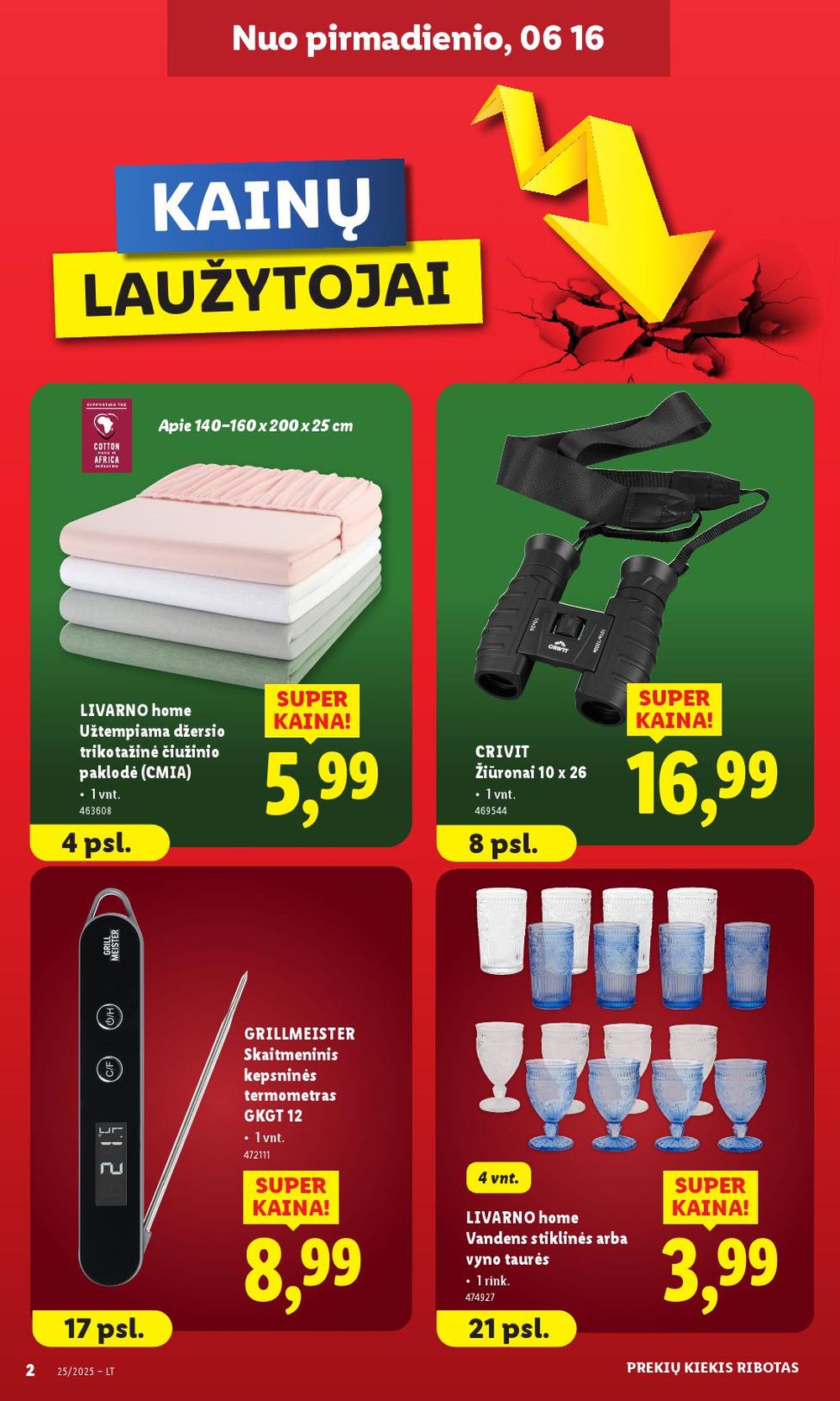 lidl - LIDL - Ne maisto prekių pasiūlymai (2025 06 16 - 2025 06 22) - page: 2 lidl - LIDL - Ne maisto prekių pasiūlymai (2025 06 16 - 2025 06 22) - page: 2