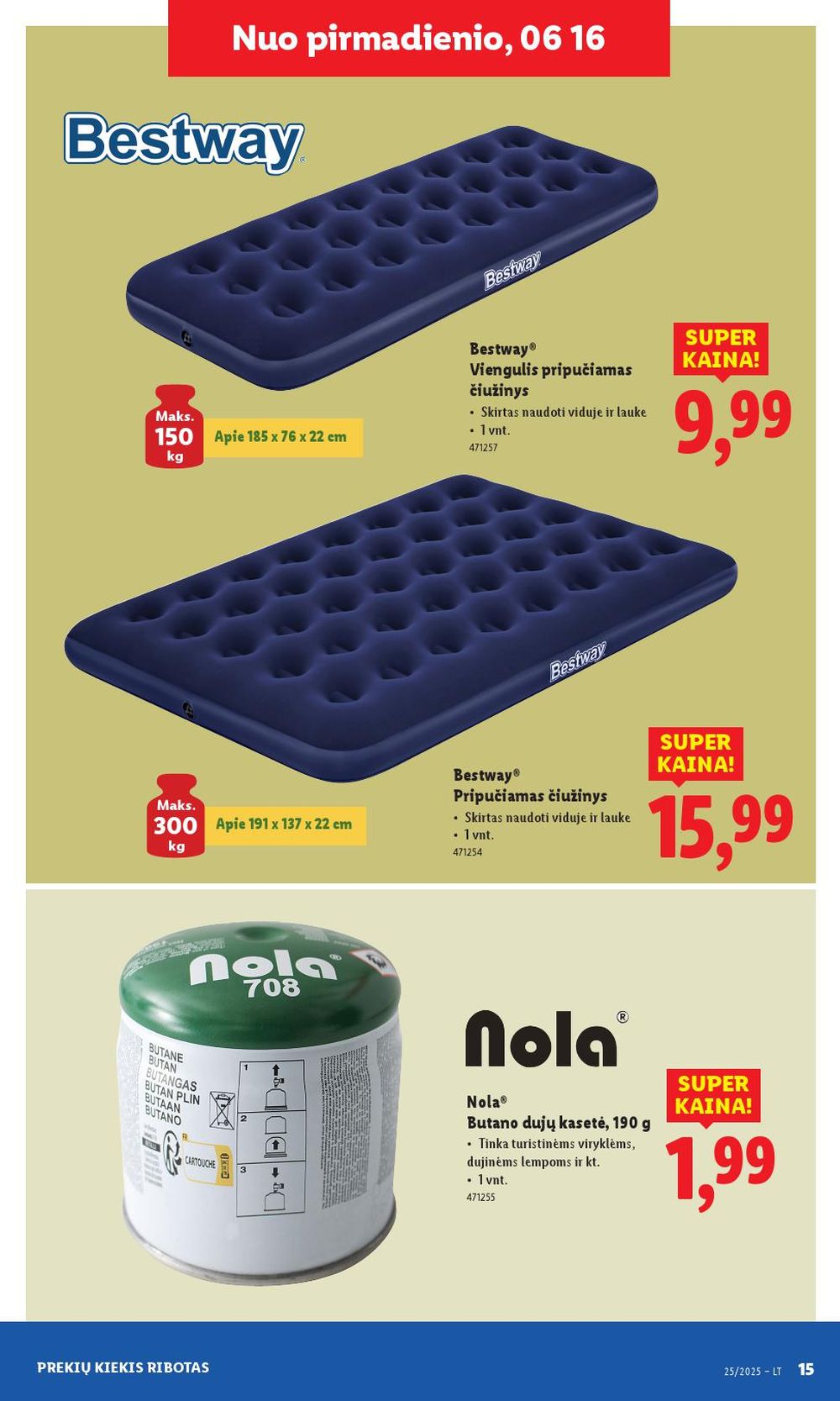 lidl - LIDL - Ne maisto prekių pasiūlymai (2025 06 16 - 2025 06 22) - page: 15 lidl - LIDL - Ne maisto prekių pasiūlymai (2025 06 16 - 2025 06 22) - page: 15