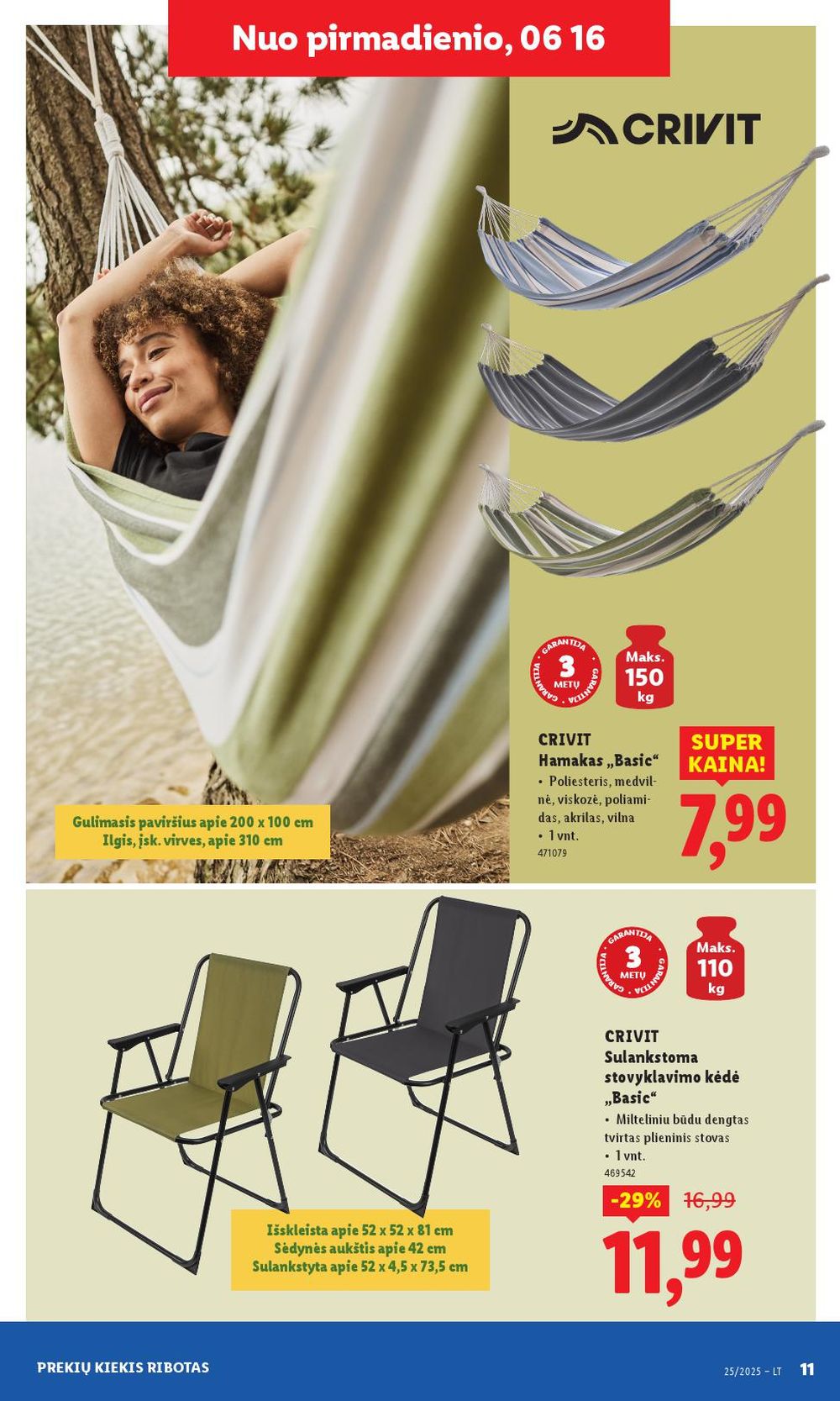 lidl - LIDL - Ne maisto prekių pasiūlymai (2025 06 16 - 2025 06 22) - page: 11 lidl - LIDL - Ne maisto prekių pasiūlymai (2025 06 16 - 2025 06 22) - page: 11