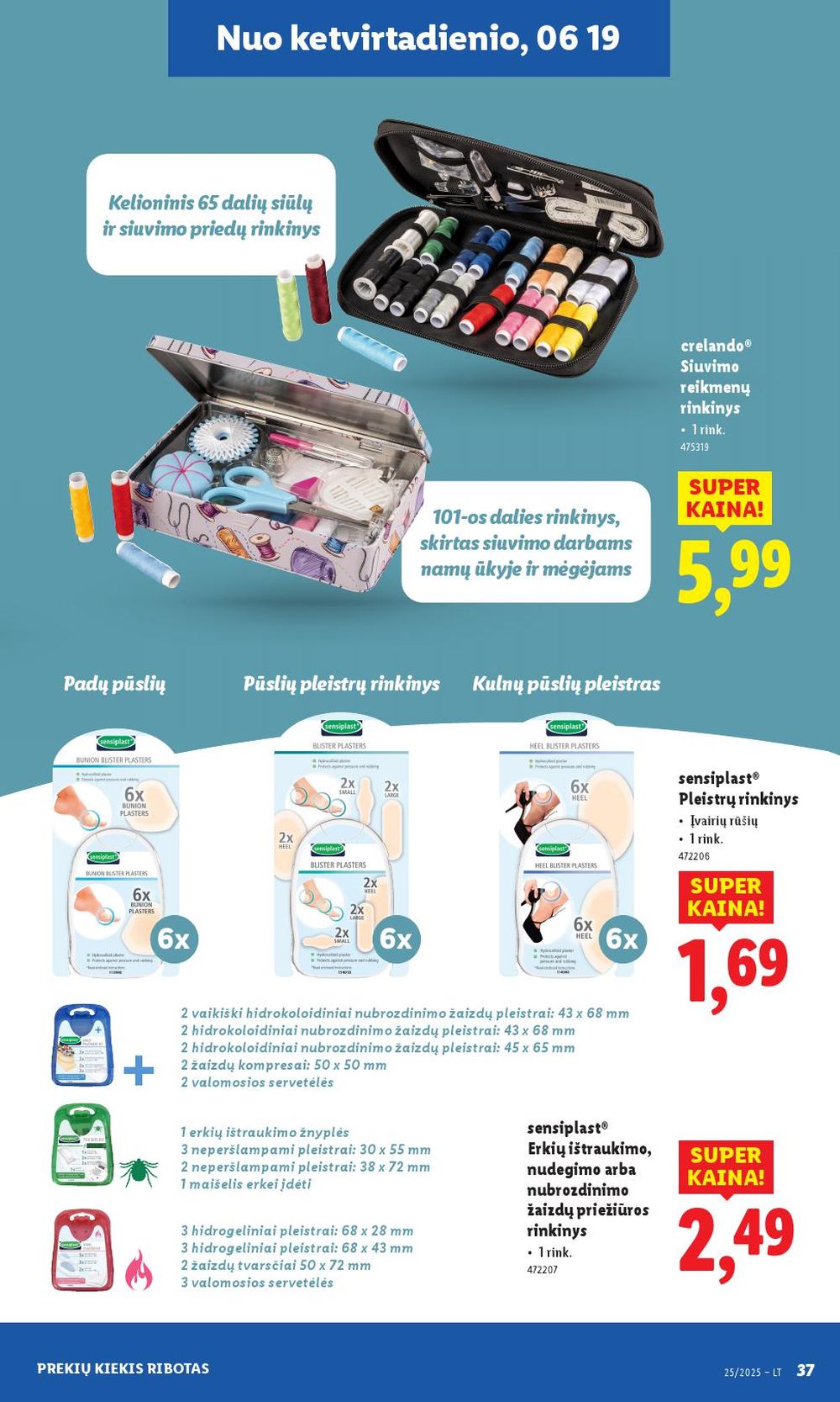 lidl - LIDL - Ne maisto prekių pasiūlymai (2025 06 16 - 2025 06 22) - page: 37 lidl - LIDL - Ne maisto prekių pasiūlymai (2025 06 16 - 2025 06 22) - page: 37