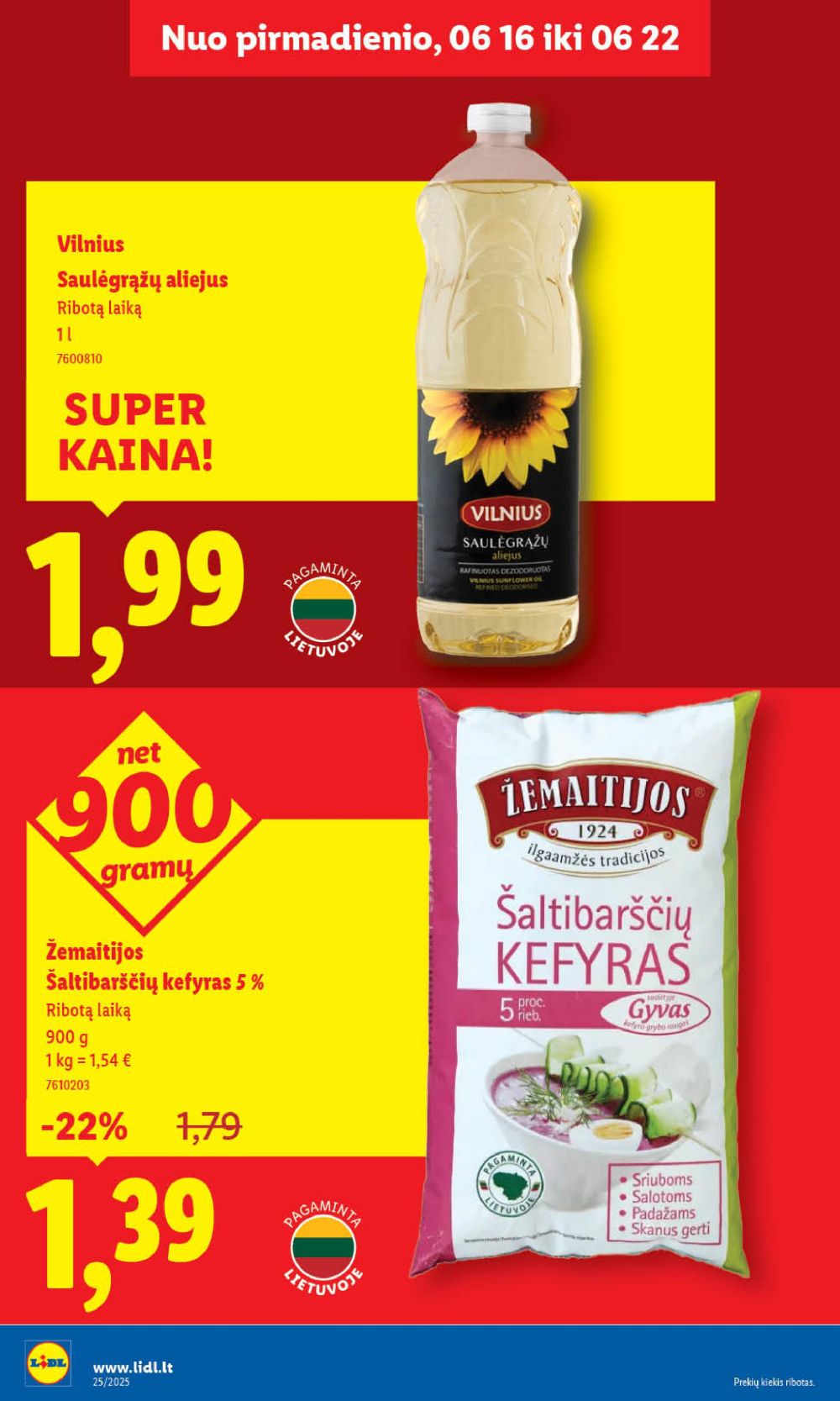 lidl - LIDL - Maisto prekių pasiūlymai (2025 06 19 - 2025 06 22) - page: 32 lidl - LIDL - Maisto prekių pasiūlymai (2025 06 19 - 2025 06 22) - page: 32