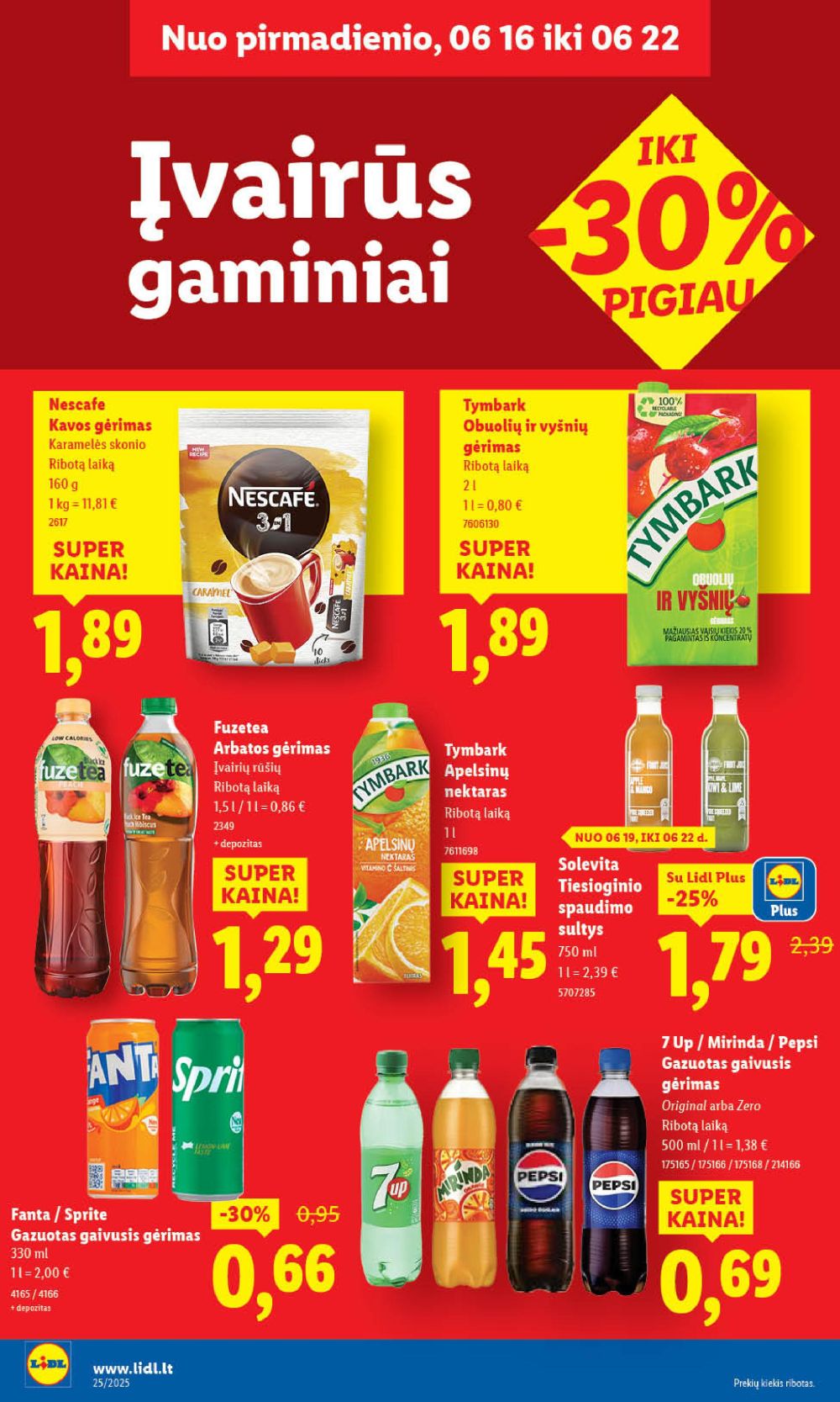 lidl - LIDL - Maisto prekių pasiūlymai (2025 06 19 - 2025 06 22) - page: 46 lidl - LIDL - Maisto prekių pasiūlymai (2025 06 19 - 2025 06 22) - page: 46