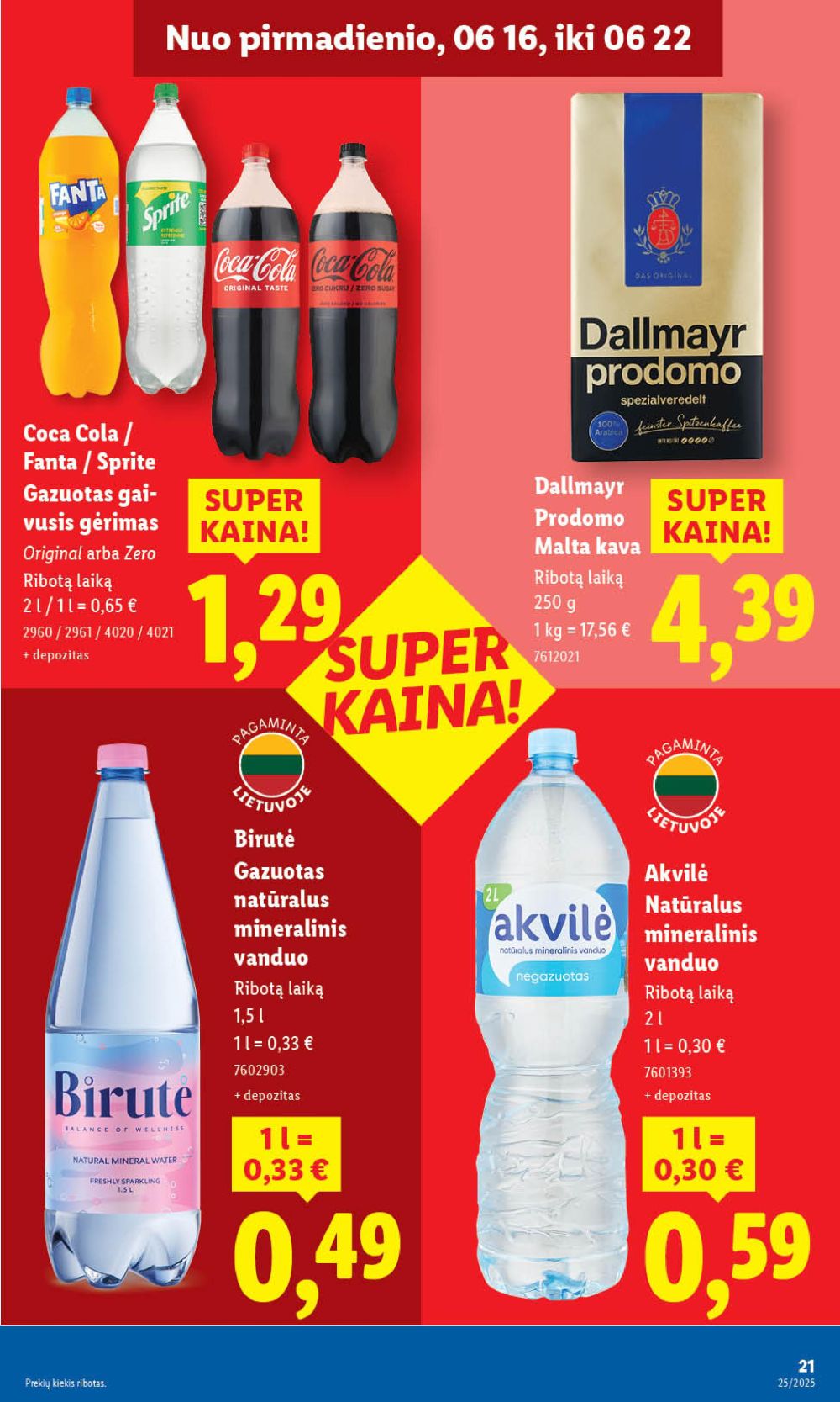 lidl - LIDL - Maisto prekių pasiūlymai (2025 06 19 - 2025 06 22) - page: 33 lidl - LIDL - Maisto prekių pasiūlymai (2025 06 19 - 2025 06 22) - page: 33