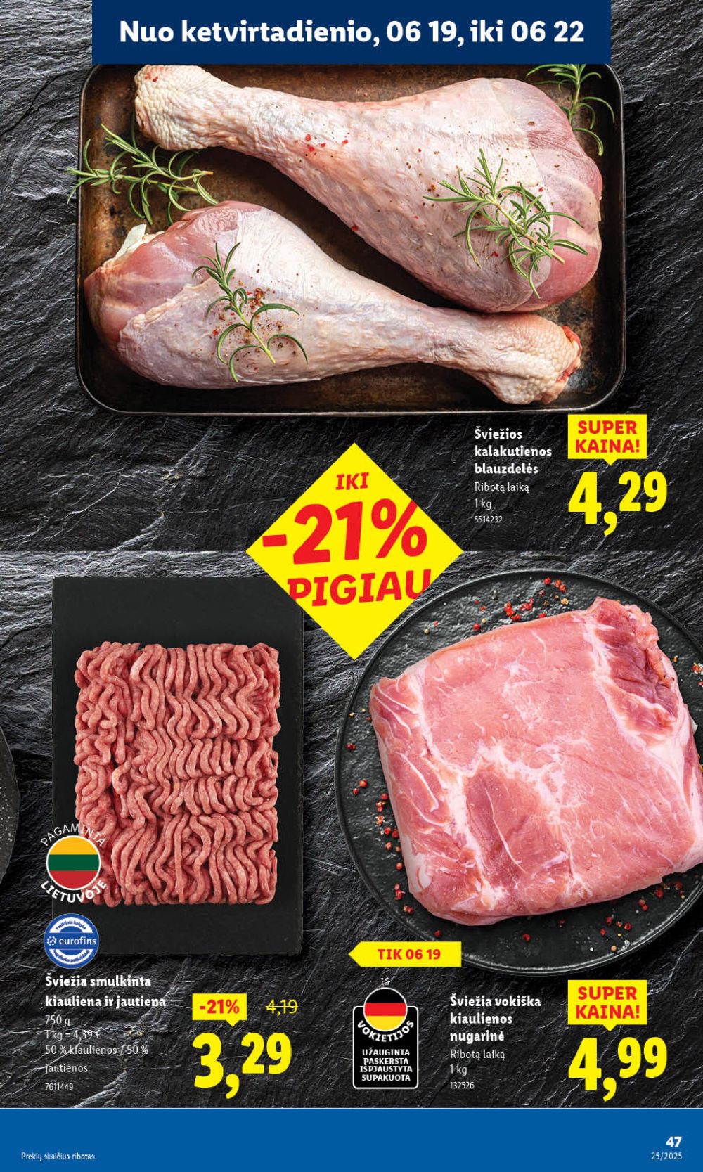 lidl - LIDL - Maisto prekių pasiūlymai (2025 06 19 - 2025 06 22) - page: 5 lidl - LIDL - Maisto prekių pasiūlymai (2025 06 19 - 2025 06 22) - page: 5