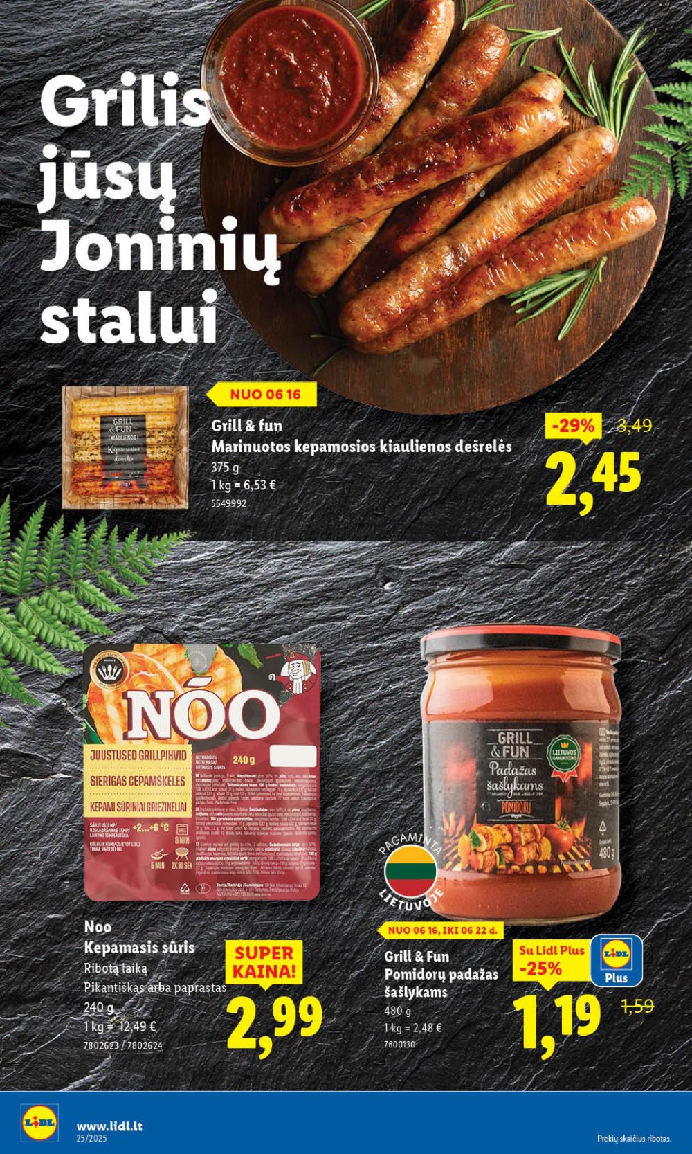 lidl - LIDL - Maisto prekių pasiūlymai (2025 06 19 - 2025 06 22) - page: 8 lidl - LIDL - Maisto prekių pasiūlymai (2025 06 19 - 2025 06 22) - page: 8