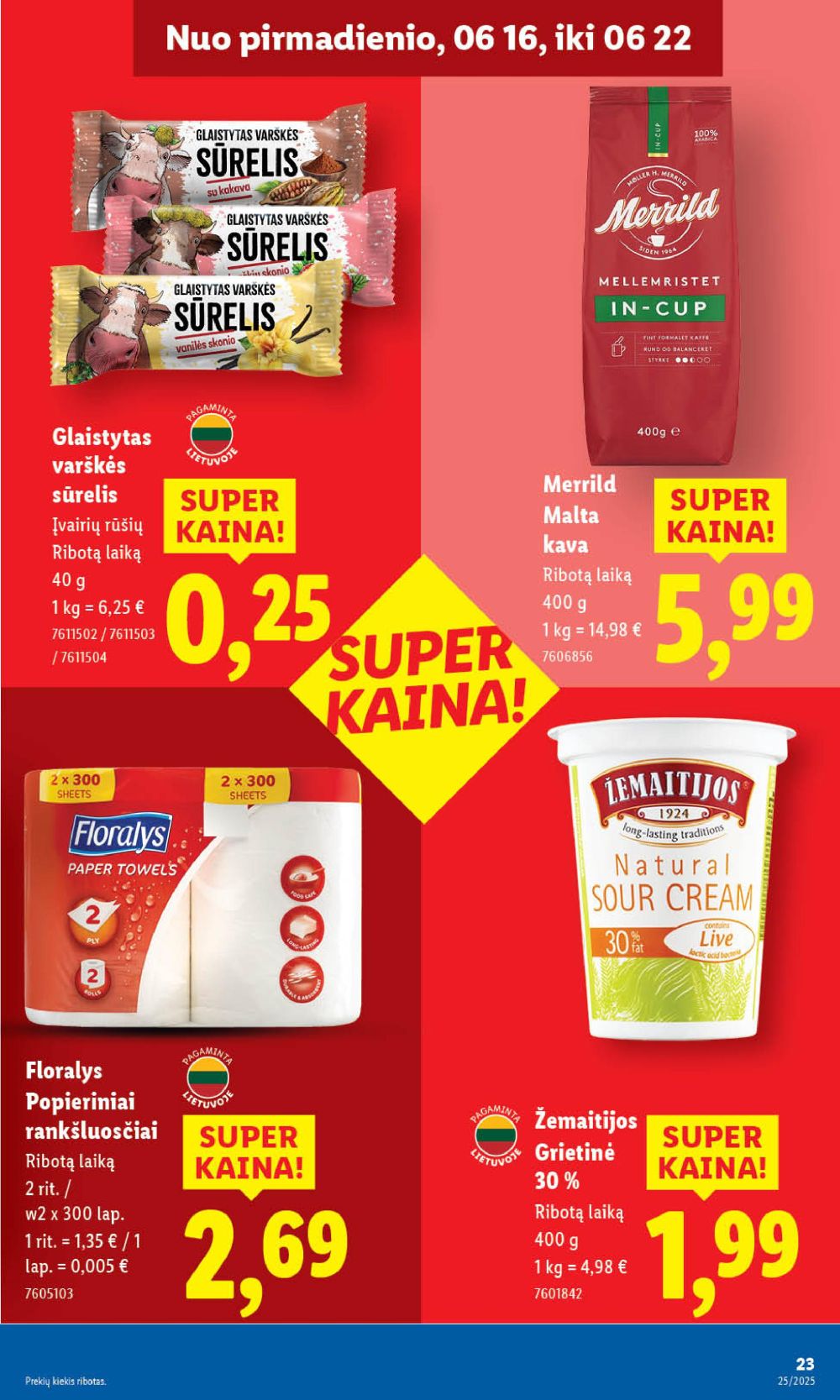 lidl - LIDL - Maisto prekių pasiūlymai (2025 06 19 - 2025 06 22) - page: 35 lidl - LIDL - Maisto prekių pasiūlymai (2025 06 19 - 2025 06 22) - page: 35