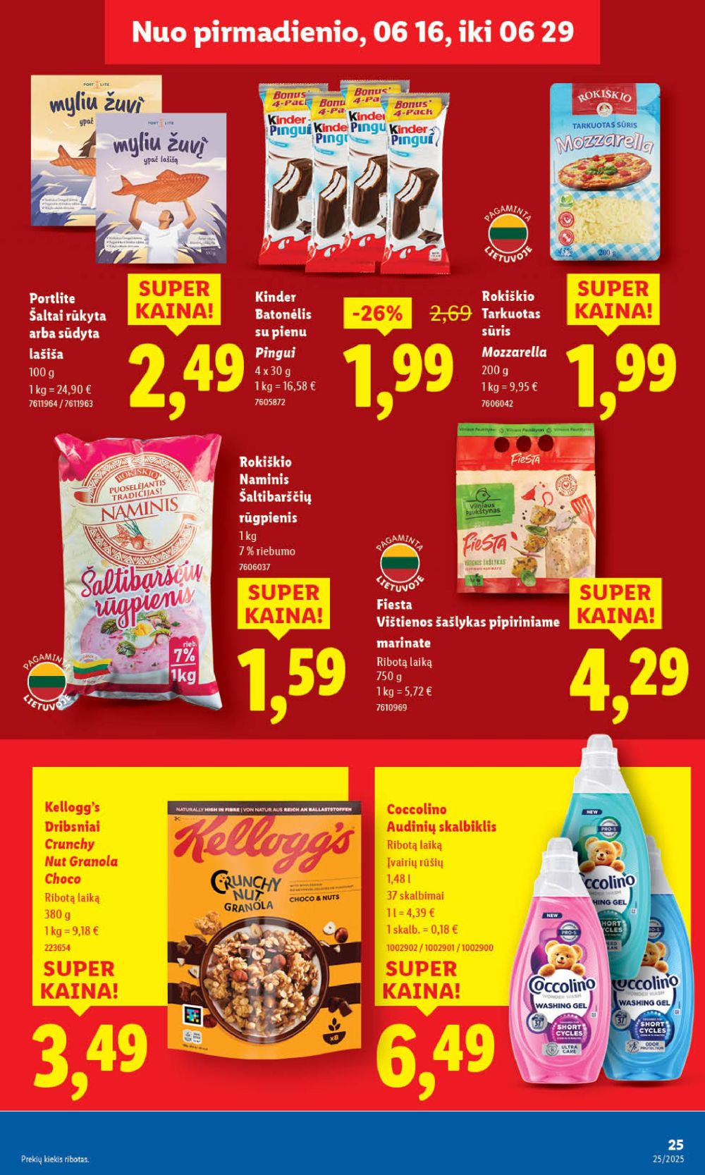 lidl - LIDL - Maisto prekių pasiūlymai (2025 06 19 - 2025 06 22) - page: 37 lidl - LIDL - Maisto prekių pasiūlymai (2025 06 19 - 2025 06 22) - page: 37
