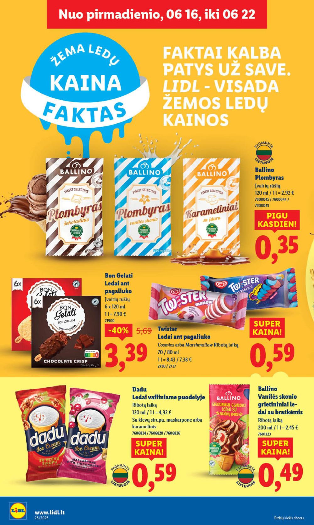 lidl - LIDL - Maisto prekių pasiūlymai (2025 06 19 - 2025 06 22) - page: 29 lidl - LIDL - Maisto prekių pasiūlymai (2025 06 19 - 2025 06 22) - page: 29
