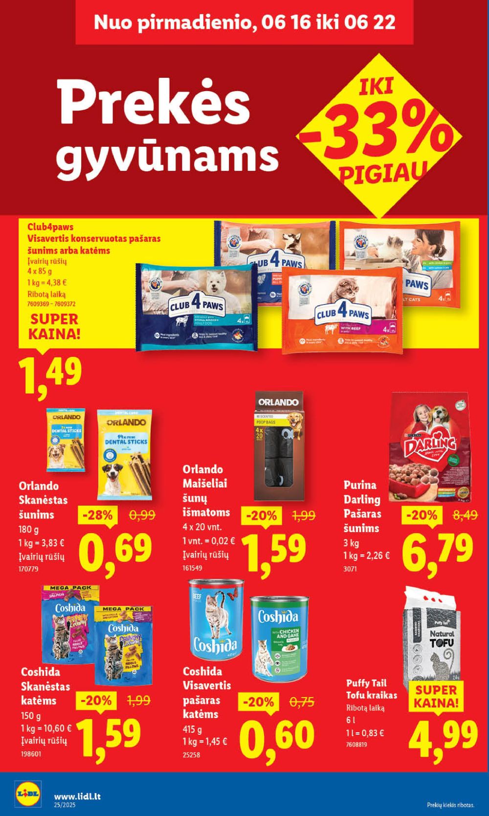 lidl - LIDL - Maisto prekių pasiūlymai (2025 06 19 - 2025 06 22) - page: 50 lidl - LIDL - Maisto prekių pasiūlymai (2025 06 19 - 2025 06 22) - page: 50