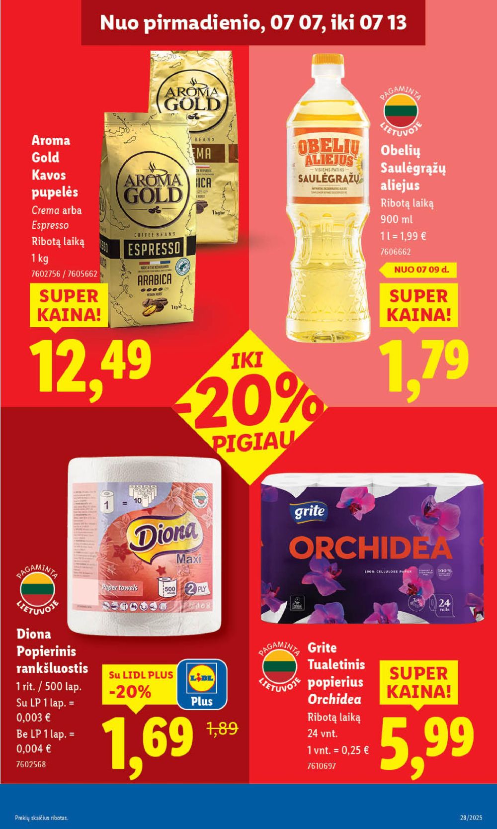 lidl - LIDL - Maisto prekių pasiūlymai (2025 07 10 - 2025 07 13) - page: 35 lidl - LIDL - Maisto prekių pasiūlymai (2025 07 10 - 2025 07 13) - page: 35