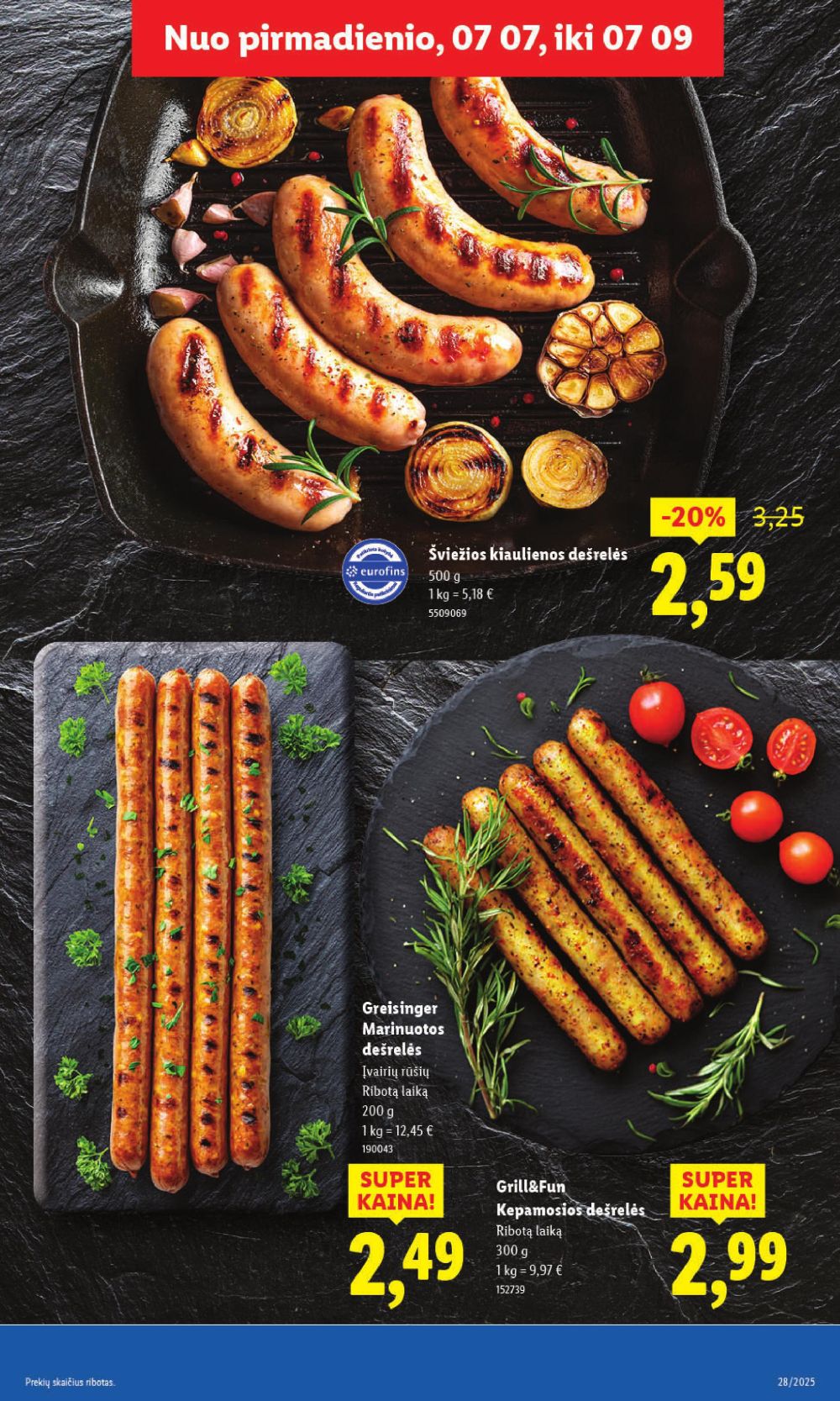 lidl - LIDL - Maisto prekių pasiūlymai (2025 07 10 - 2025 07 13) - page: 19 lidl - LIDL - Maisto prekių pasiūlymai (2025 07 10 - 2025 07 13) - page: 19