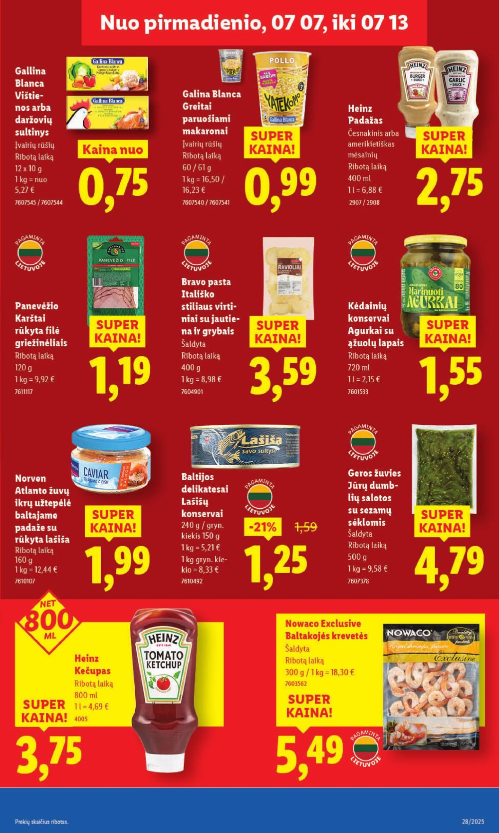 lidl - LIDL - Maisto prekių pasiūlymai (2025 07 10 - 2025 07 13) - page: 41 lidl - LIDL - Maisto prekių pasiūlymai (2025 07 10 - 2025 07 13) - page: 41