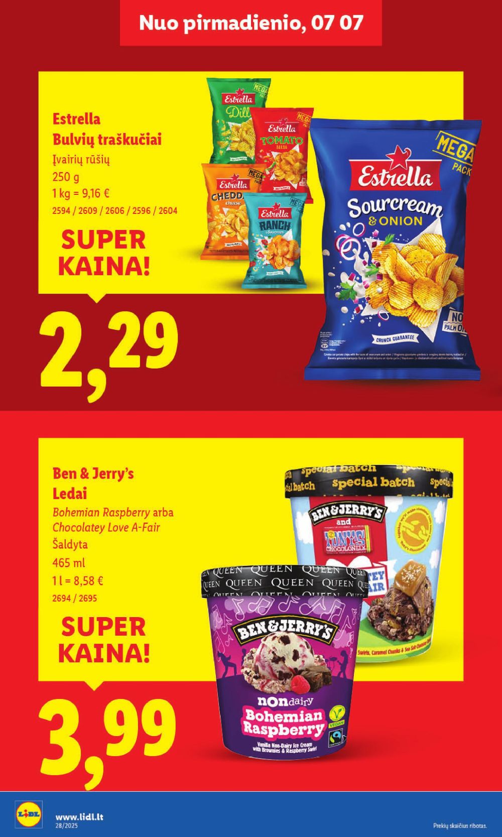 lidl - LIDL - Maisto prekių pasiūlymai (2025 07 10 - 2025 07 13) - page: 36 lidl - LIDL - Maisto prekių pasiūlymai (2025 07 10 - 2025 07 13) - page: 36