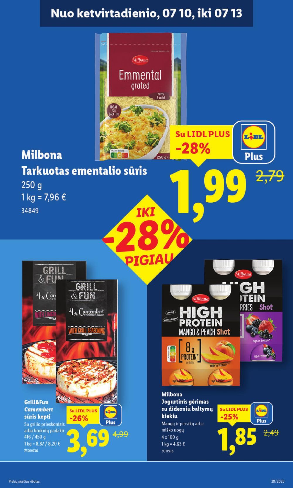 lidl - LIDL - Maisto prekių pasiūlymai (2025 07 10 - 2025 07 13) - page: 15 lidl - LIDL - Maisto prekių pasiūlymai (2025 07 10 - 2025 07 13) - page: 15