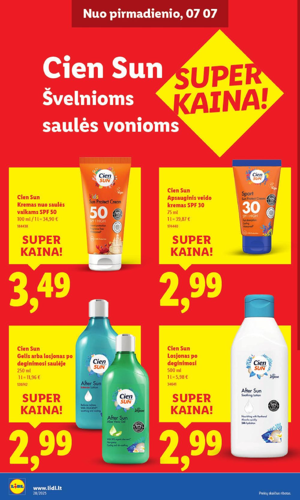 lidl - LIDL - Maisto prekių pasiūlymai (2025 07 10 - 2025 07 13) - page: 52 lidl - LIDL - Maisto prekių pasiūlymai (2025 07 10 - 2025 07 13) - page: 52