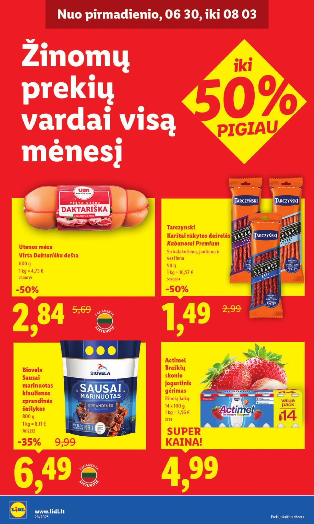 lidl - LIDL - Maisto prekių pasiūlymai (2025 07 10 - 2025 07 13) - page: 32 lidl - LIDL - Maisto prekių pasiūlymai (2025 07 10 - 2025 07 13) - page: 32