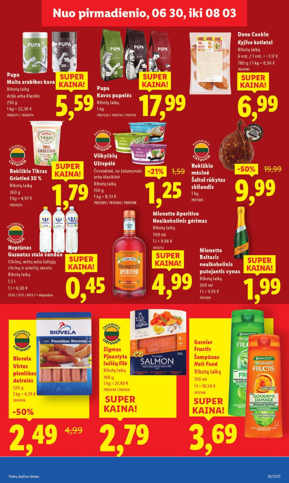 lidl - LIDL - Maisto prekių pasiūlymai (2025 07 10 - 2025 07 13) - page: 33 lidl - LIDL - Maisto prekių pasiūlymai (2025 07 10 - 2025 07 13) - page: 33