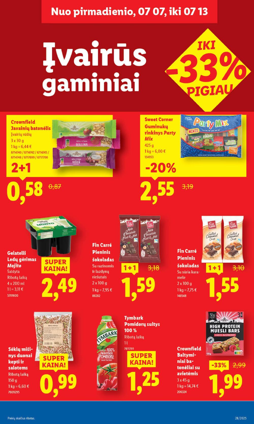 lidl - LIDL - Maisto prekių pasiūlymai (2025 07 10 - 2025 07 13) - page: 49 lidl - LIDL - Maisto prekių pasiūlymai (2025 07 10 - 2025 07 13) - page: 49